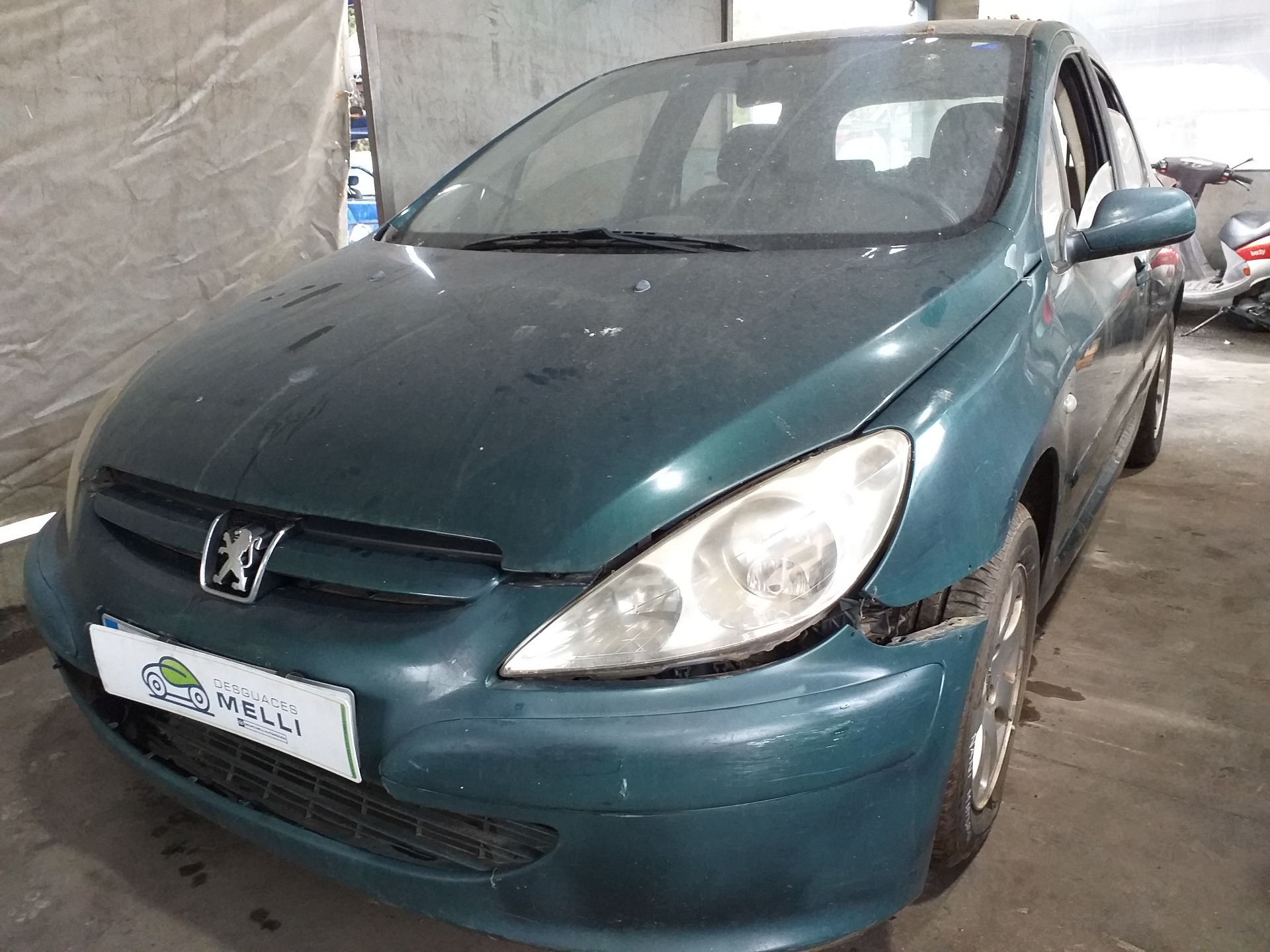 PEUGEOT 307 1 generation (2001-2008) Кнопка стеклоподъемника передней правой двери 96351625XT 21011898