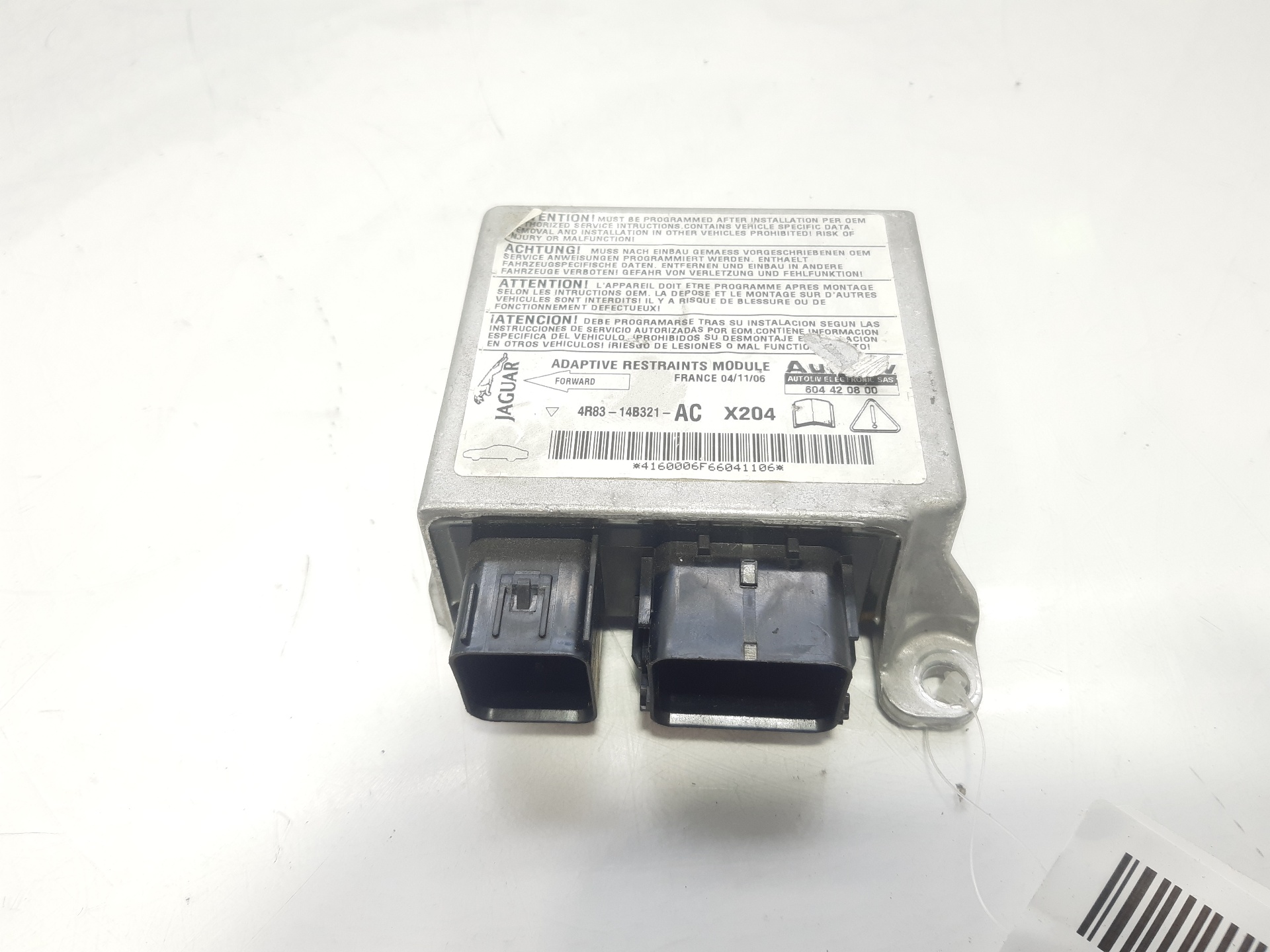 HONDA S-Type 1 generation (1999-2008) SRS Control Unit 4R8314B321 22455900