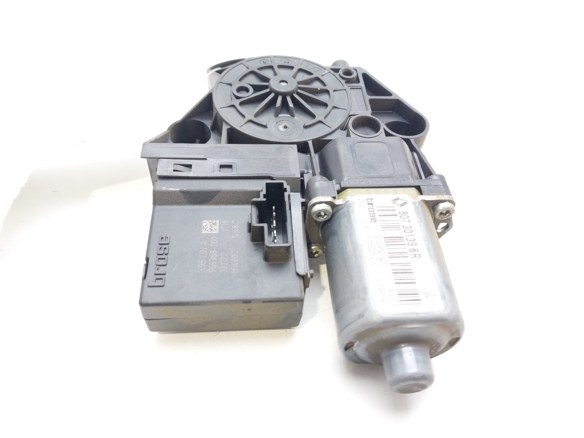 VAUXHALL Megane 3 generation (2008-2020) Front Right Door Window Control Motor 807301396R 20144703