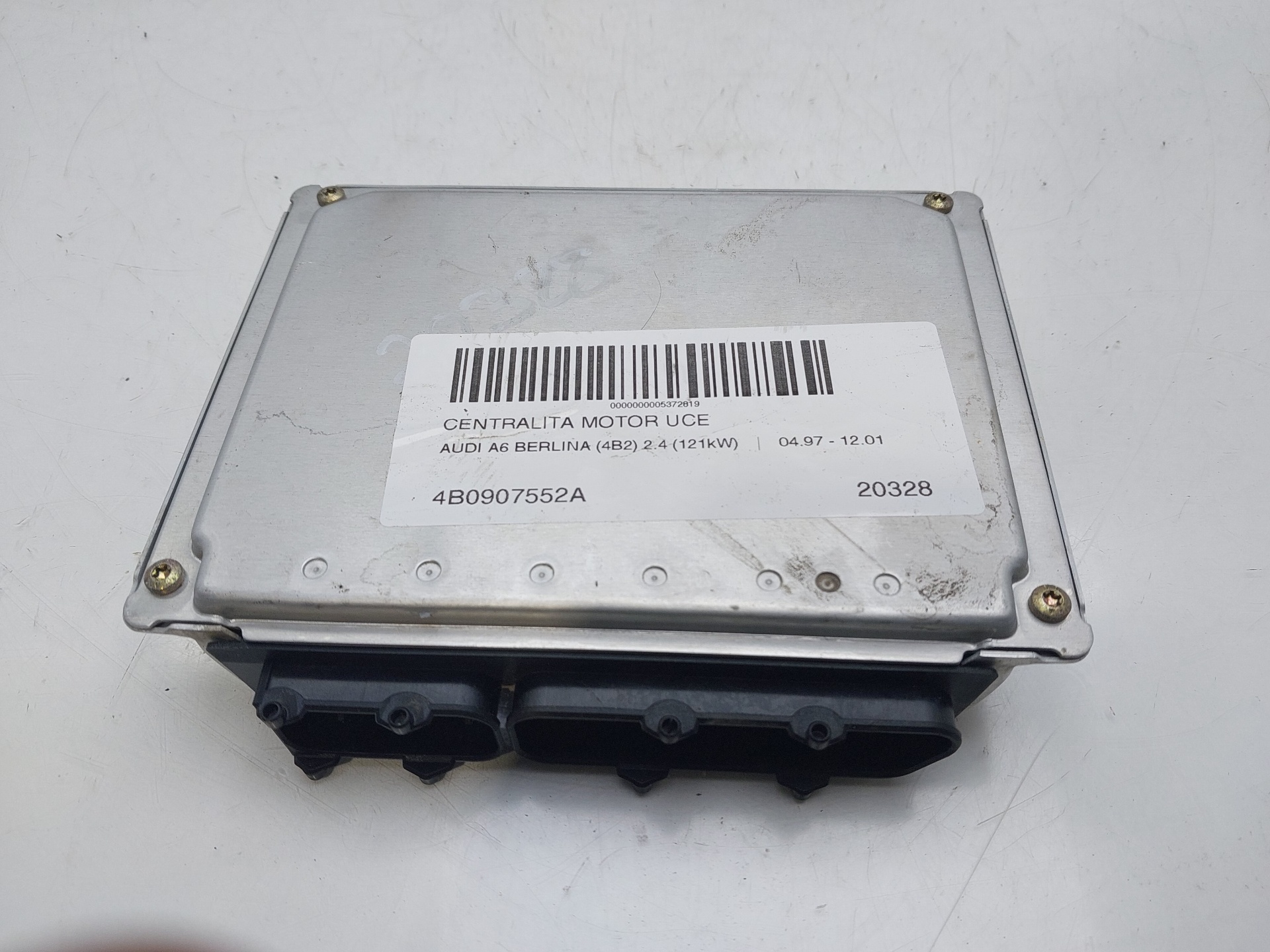 AUDI A3 8L (1996-2003) Engine Control Unit ECU 4B0907552A 21086180