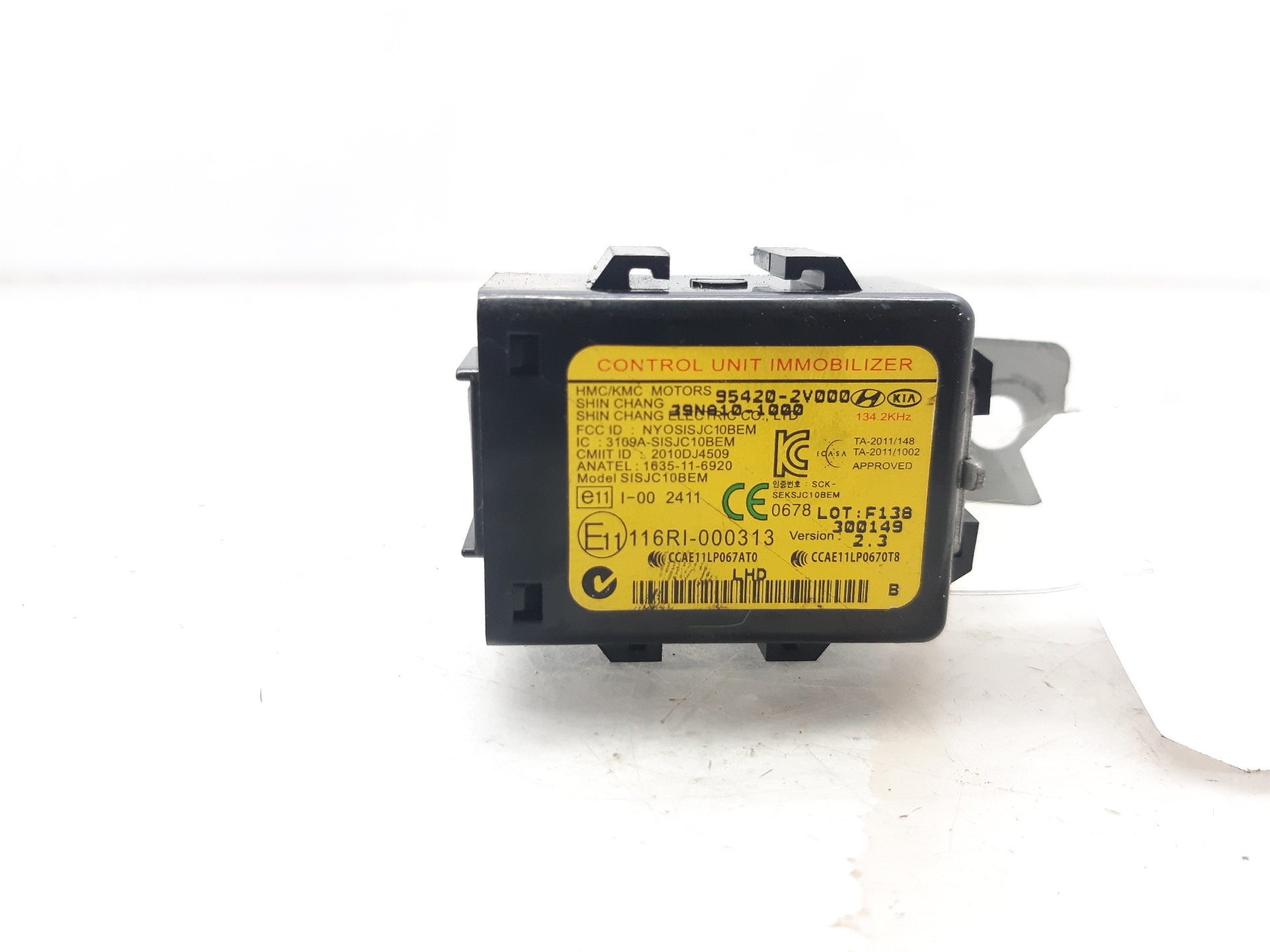 HYUNDAI Santa Fe DM (2012-2020) Immobiliser control unit 954202V000 24013248