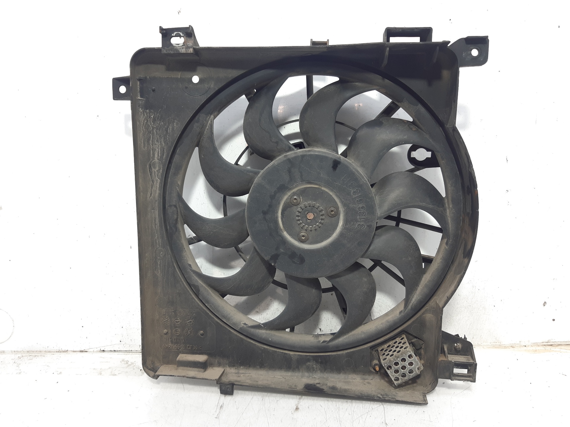 OPEL Astra H (2004-2014) Diffuser Fan 0130303304 18724702