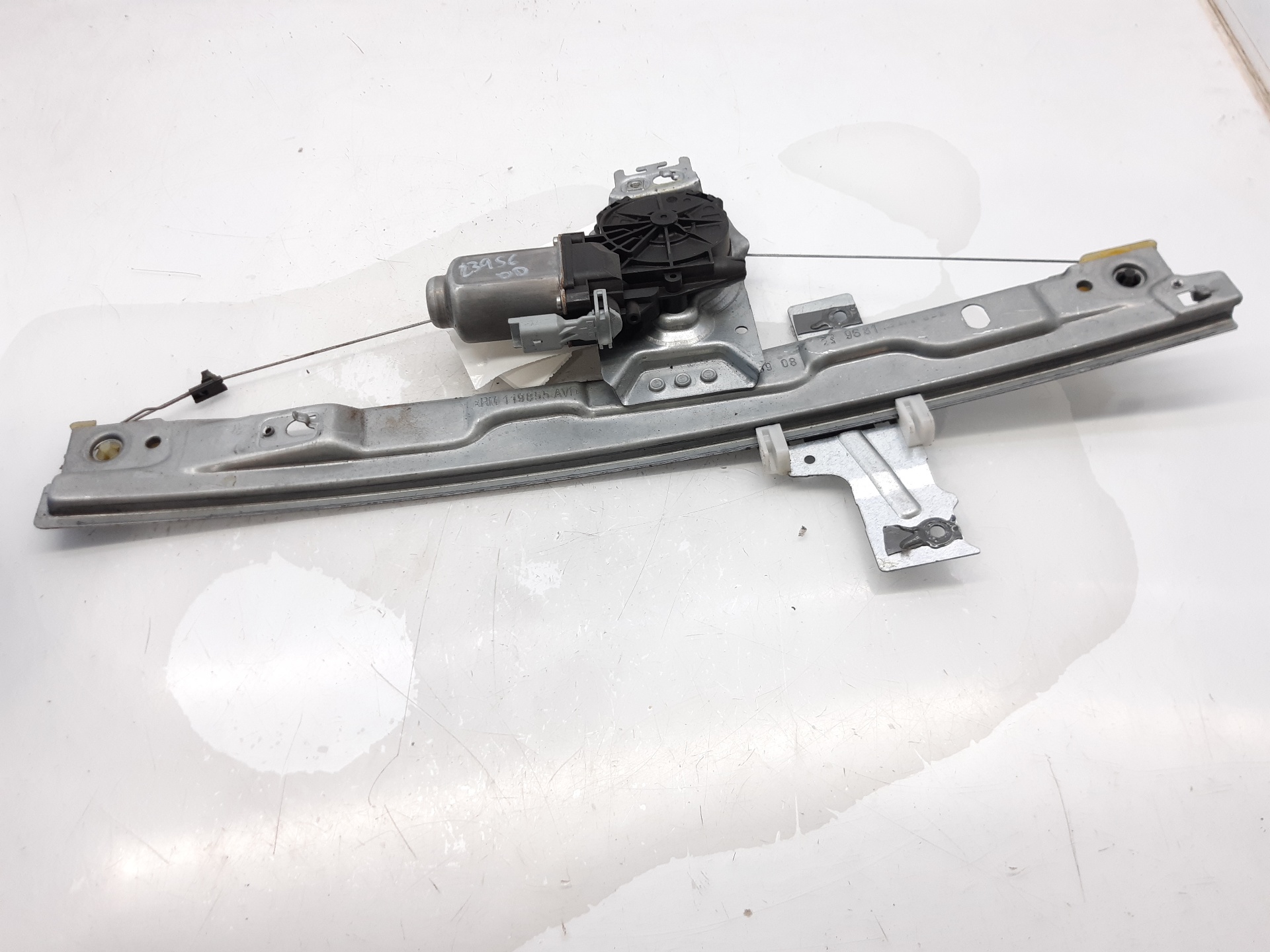 PEUGEOT 207 1 generation (2006-2009) Front Right Door Window Regulator 9681182280 18685165