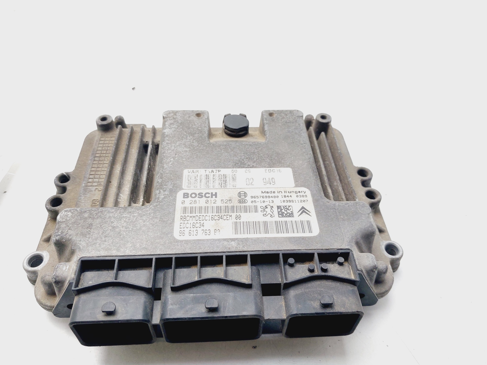 PEUGEOT 206 1 generation (1998-2009) Блок керування двигуном ECU 9661376380 26413426