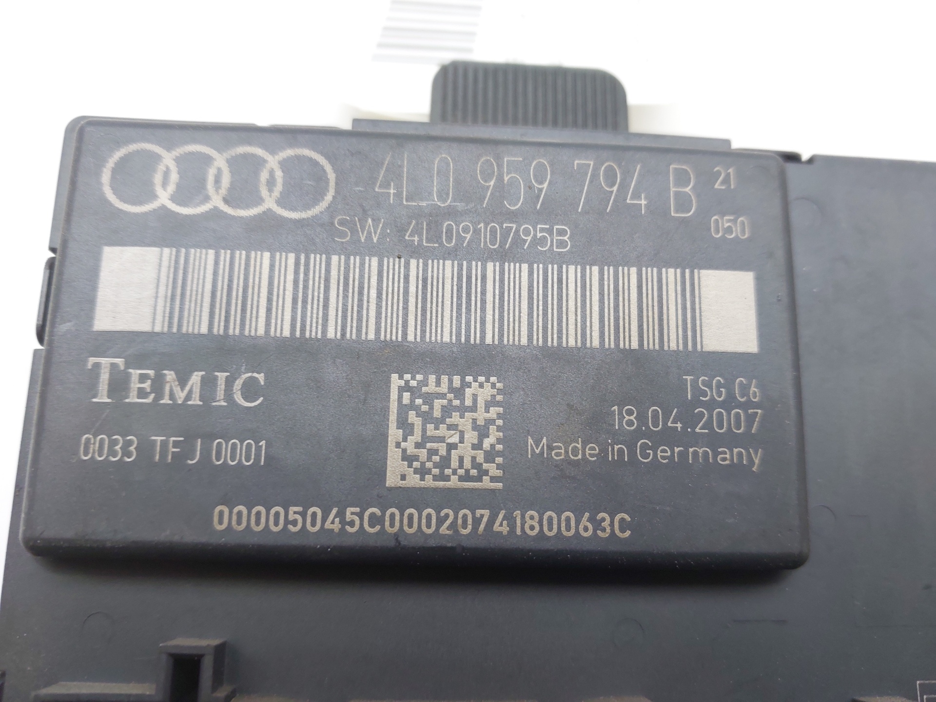 AUDI Q7 4L (2005-2015) Other Control Units 4L0959794B 24074005