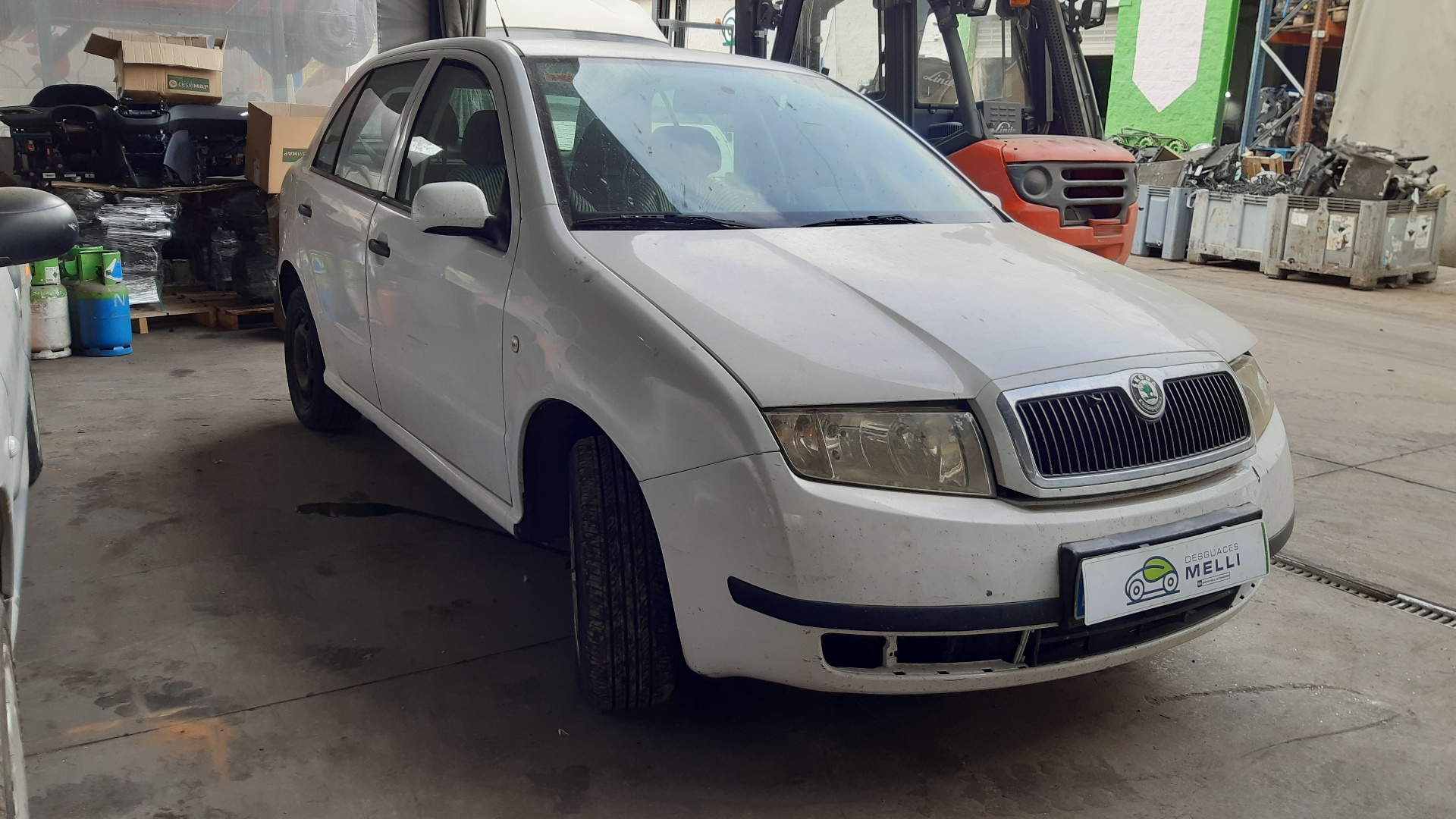 SKODA Fabia 6Y (1999-2007) Усилитель переднего бампера 6Y0807109C 18702668