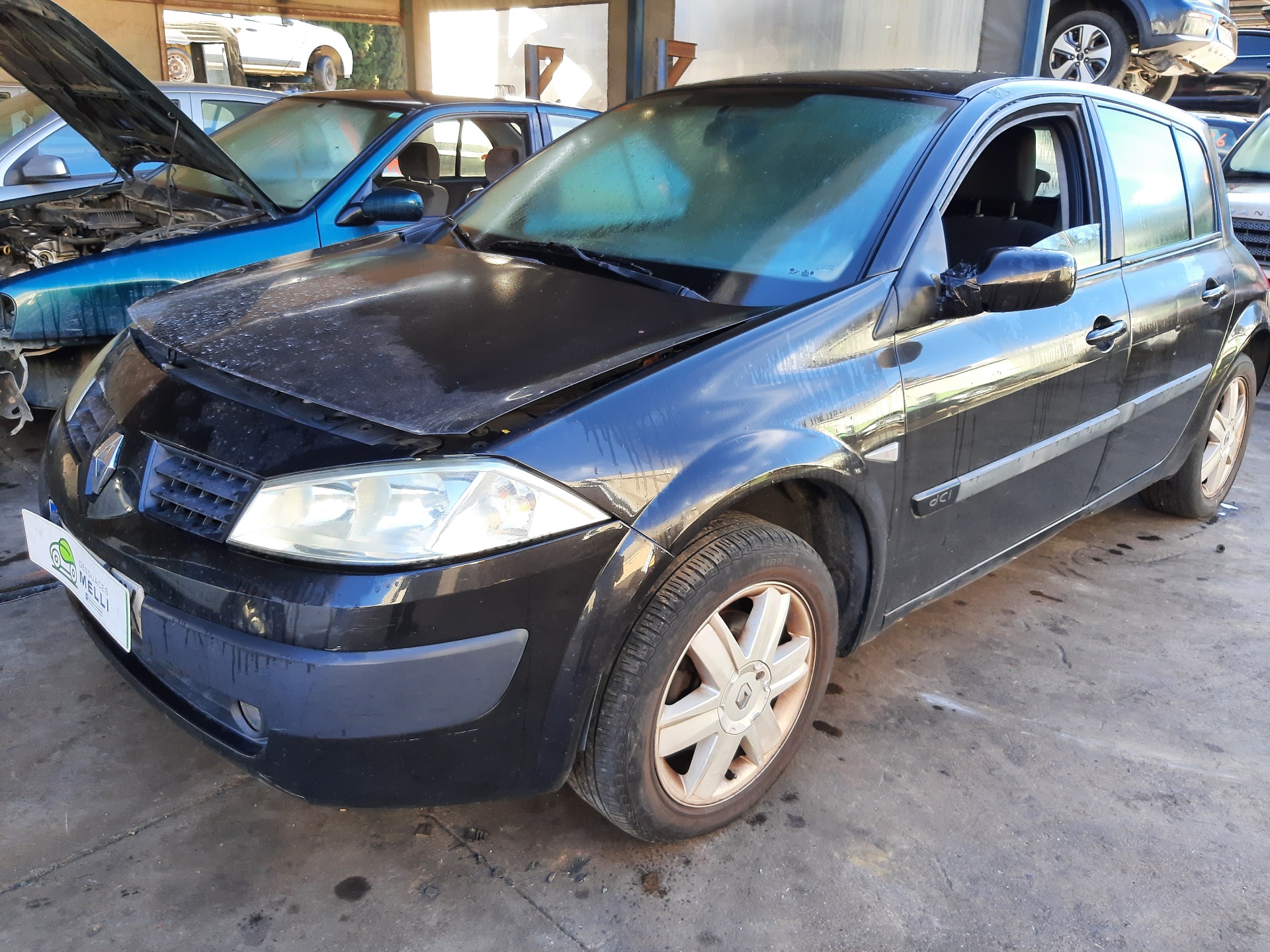 VAUXHALL Megane 2 generation (2002-2012) Priekinis dešinys žibintas 8200073221J 23766720