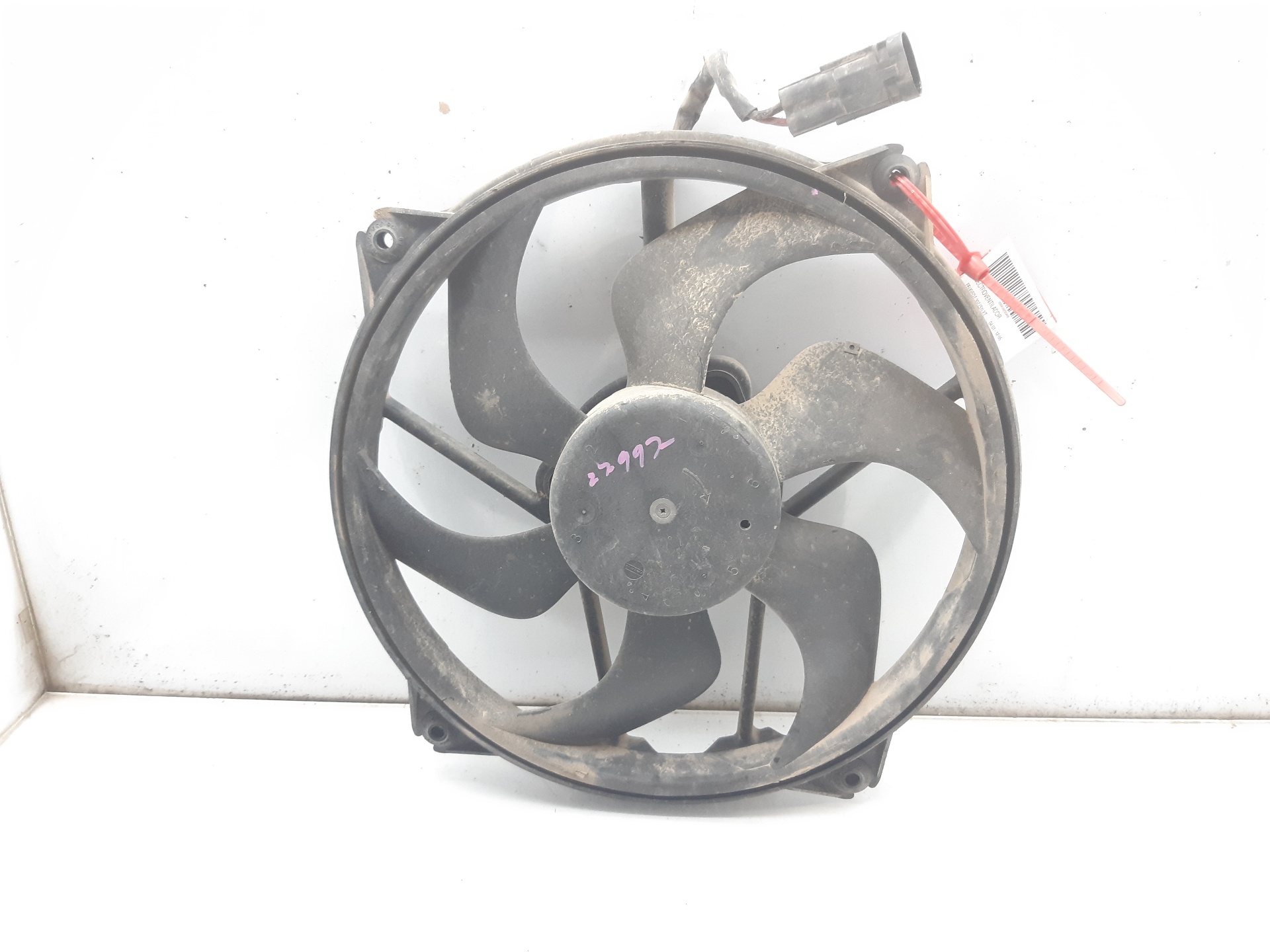 PEUGEOT 307 1 generation (2001-2008) Difūzoriaus ventiliatorius 1253A9 18794704