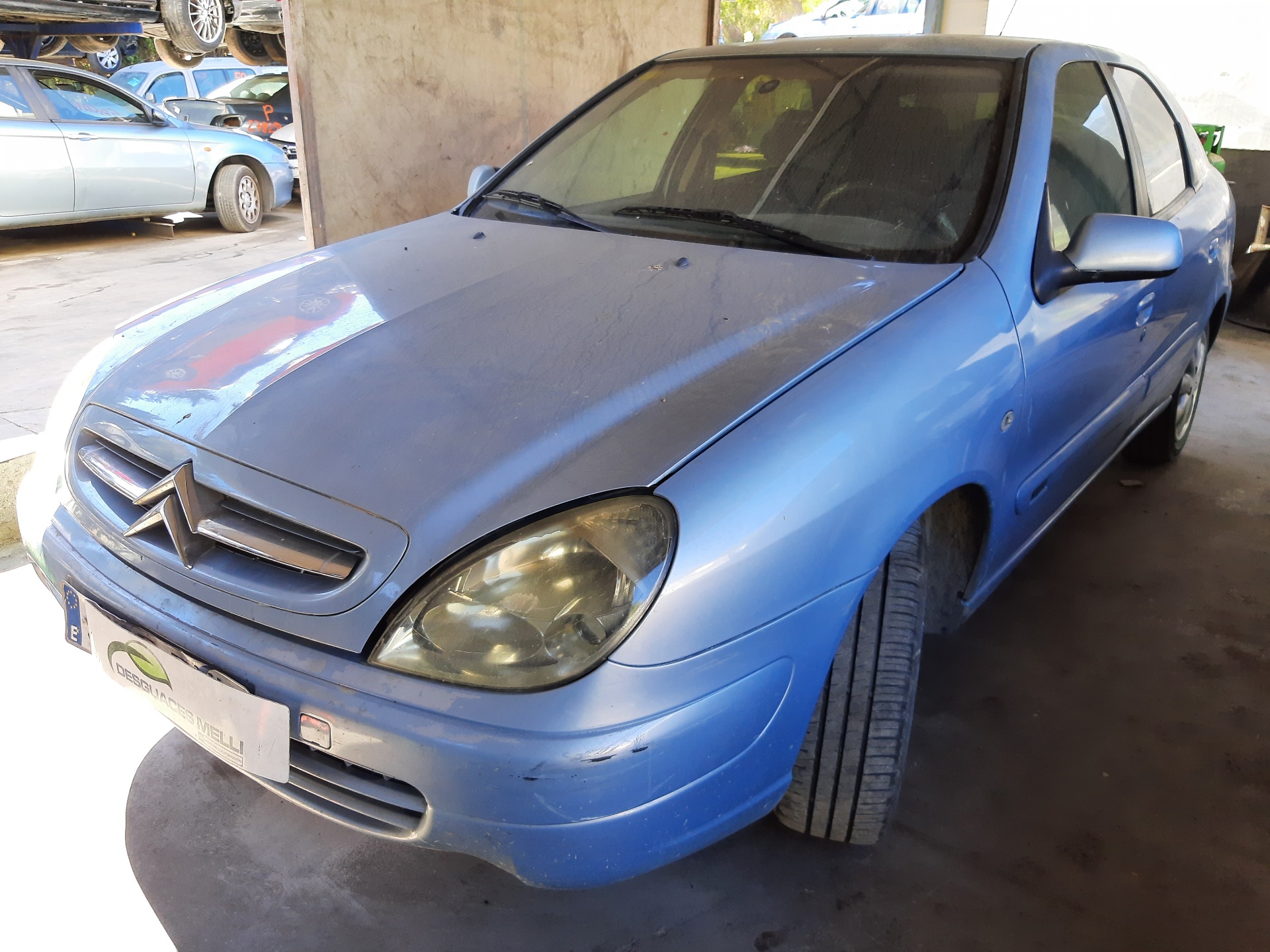 CITROËN Xsara 1 generation (1997-2004) Fram höger motorhuvsfjäderben 9621907680 18790708