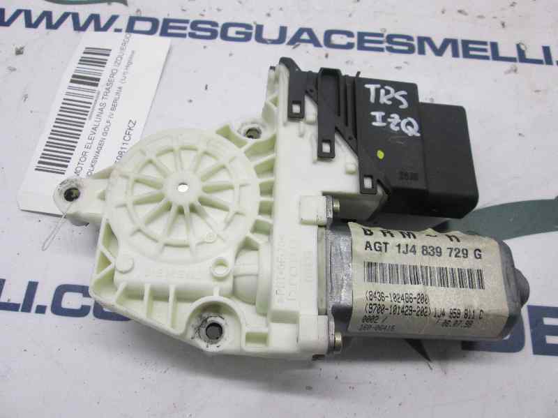 VOLKSWAGEN Bora 1 generation (1998-2005) Rear Left Door Window Control Motor 1J4959811CFKZ 20164831