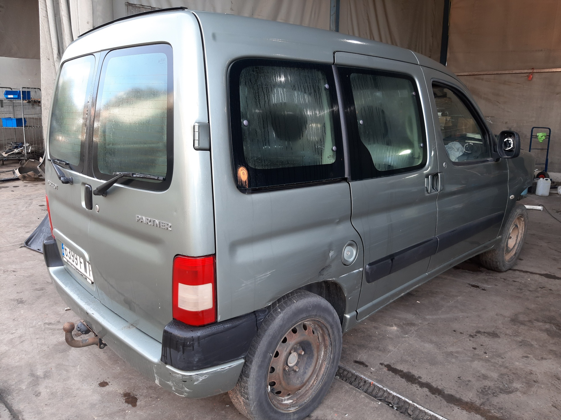 PEUGEOT Partner 1 generation (1996-2012) Замок лівих роз'їзних дверей 913763 22472406