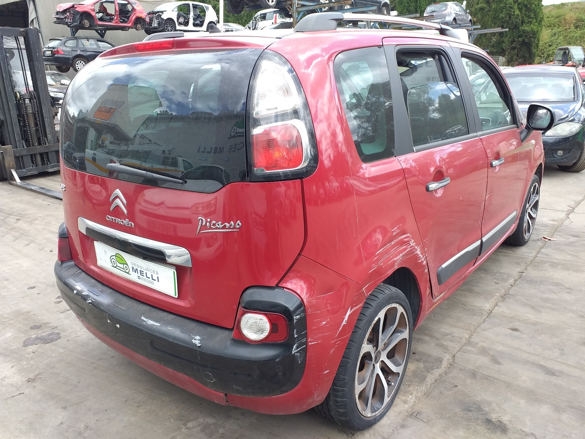 CITROËN C3 Picasso 1 generation (2008-2016) Priekinė dešinė stebulė 364790 26539589