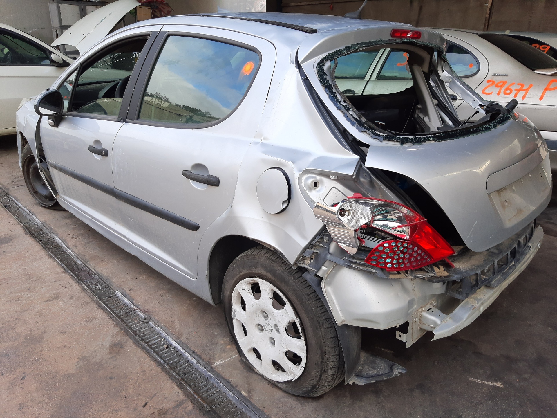 PEUGEOT 207 1 generation (2006-2009) Kitos kėbulo dalys WY5W 20148439