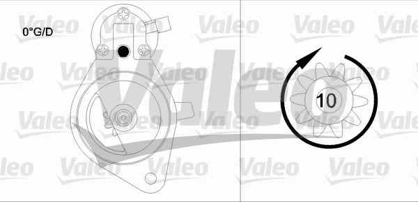 OPEL Vectra C (2002-2005) Starter Motor 0001109062 20167737