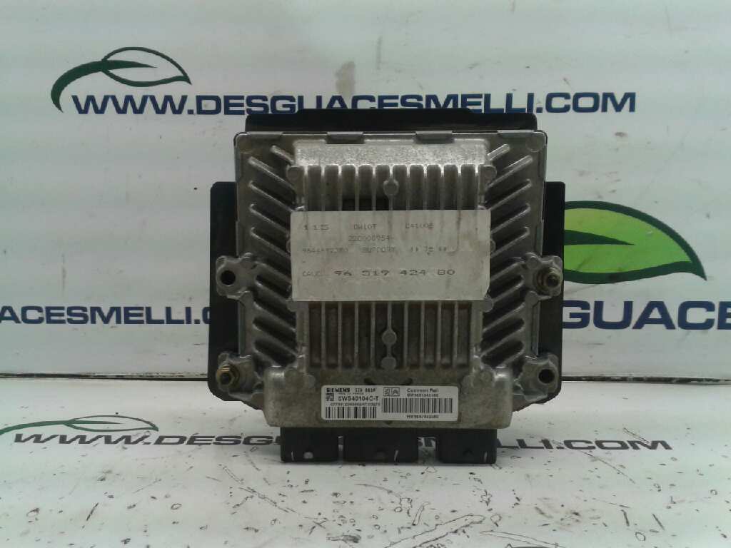 PEUGEOT 307 1 generation (2001-2008) Engine Control Unit ECU 9651942480 20167708