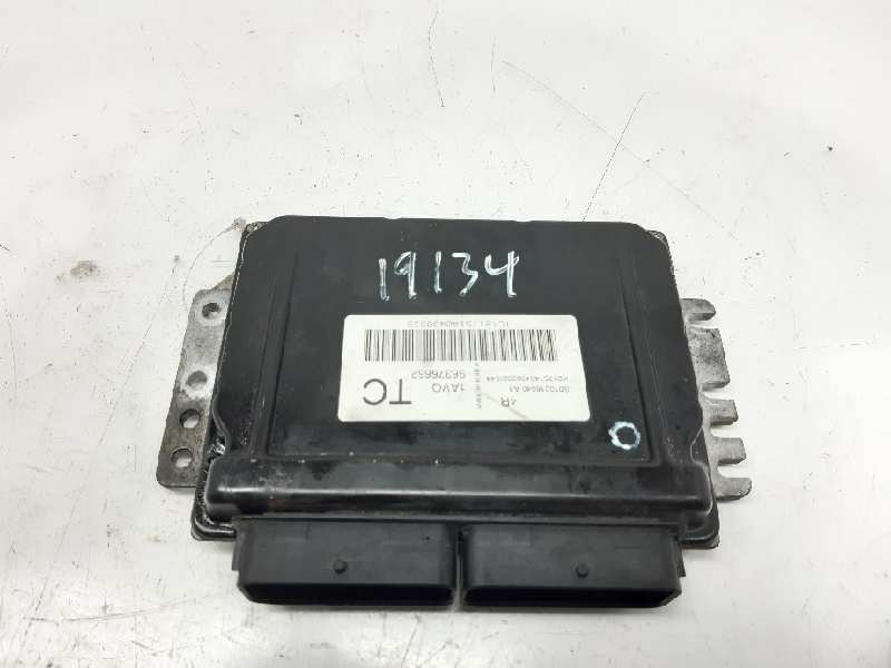 DAEWOO Kalos 1 generation (2002-2020) Motorkontrolenhed ECU 96376652 18447591