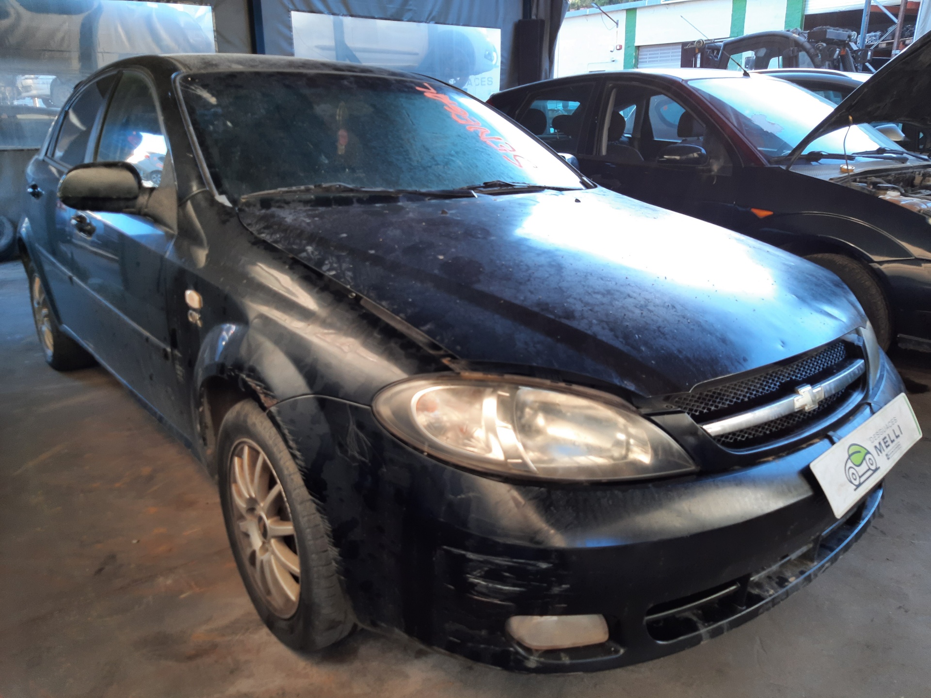 CHEVROLET Lacetti J200 (2004-2024) Udvendigt håndtag til venstre bagdør 96547981 22020370