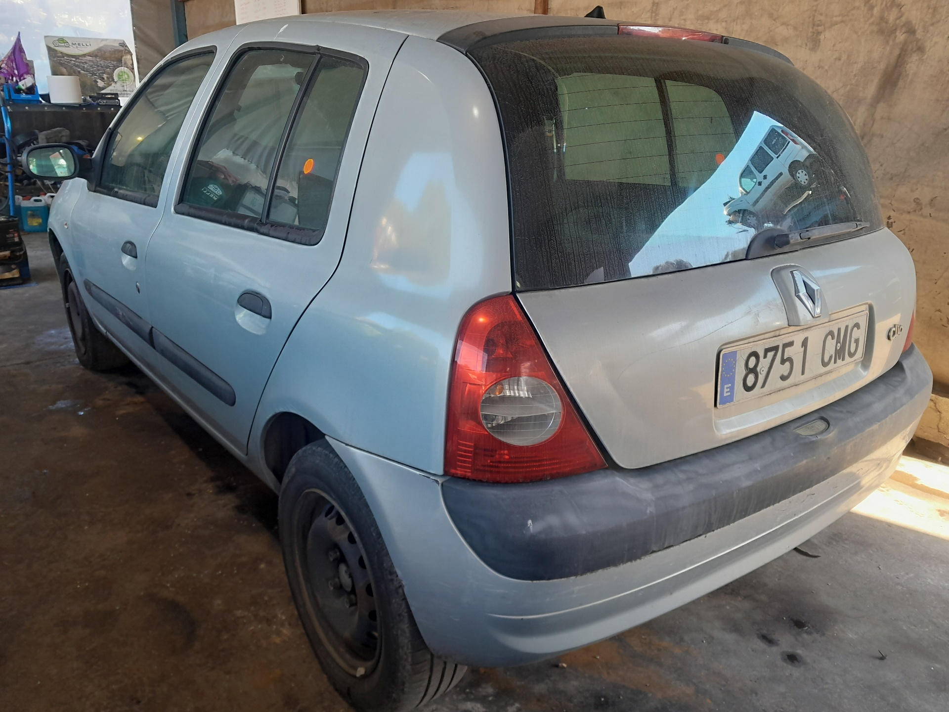 RENAULT Clio 3 generation (2005-2012) Левая задняя внутренняя ручка открытия 7700423887 22917216