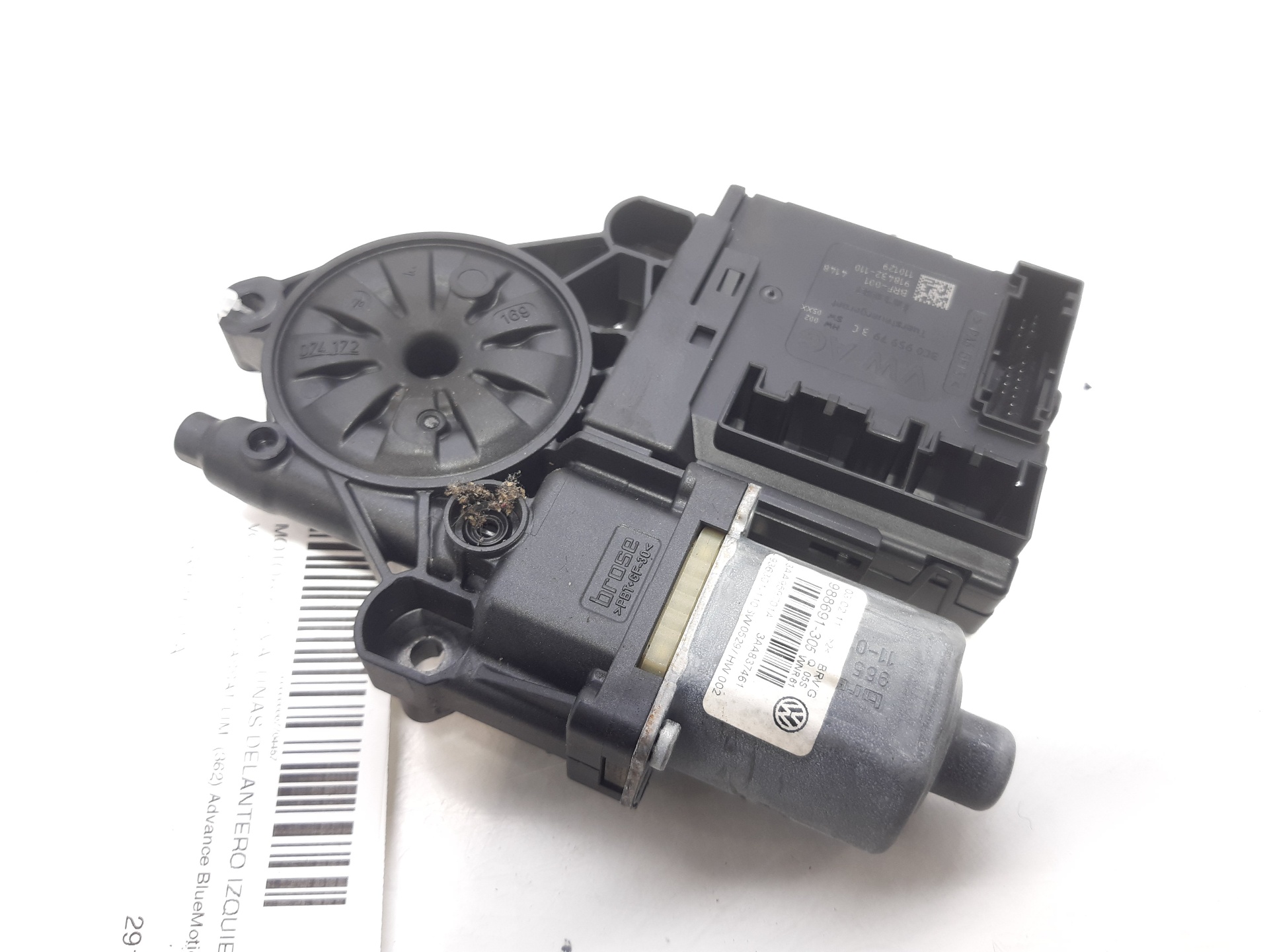 VOLKSWAGEN Passat B7 (2010-2015) Motor regulator geam ușă stânga față 3AA959701A 20789810