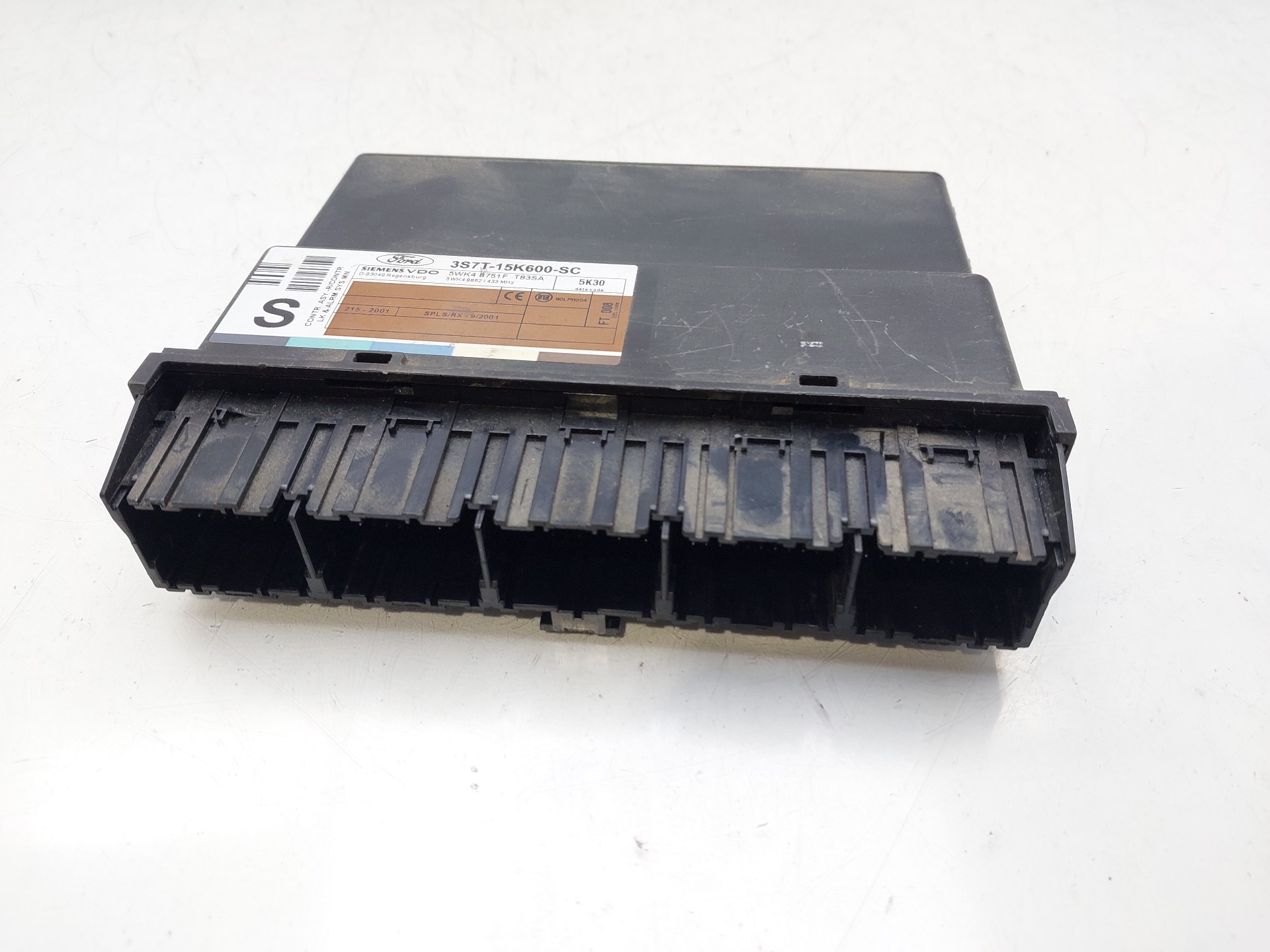 FORD Mondeo 3 generation (2000-2007) Other Control Units 3S7T15K600SC 20362780