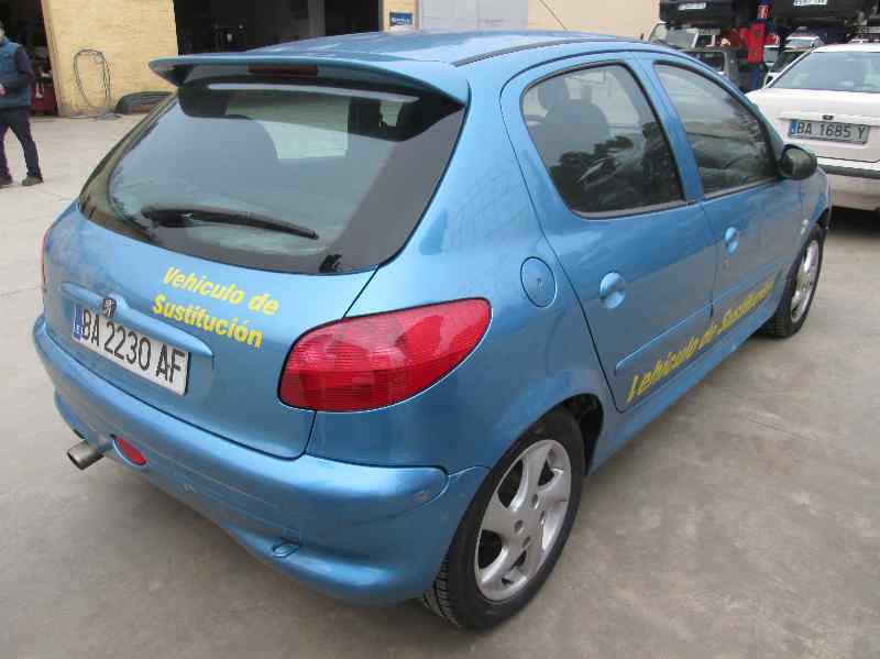 PEUGEOT 206 1 generation (1998-2009) Rear Bumper 7013L0 20164808