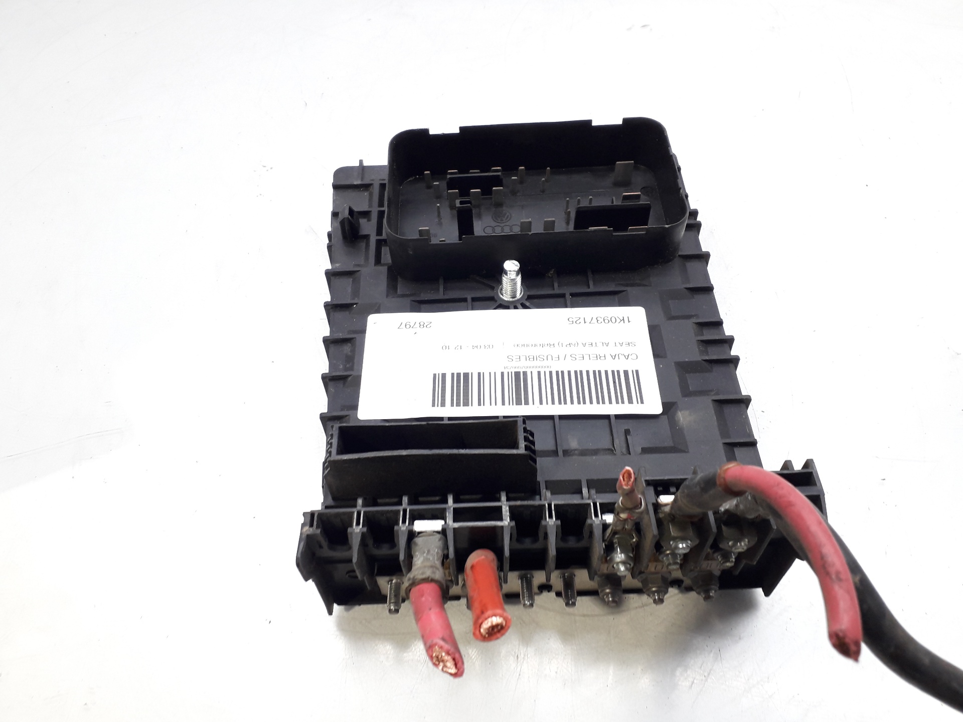 SEAT Toledo 3 generation (2004-2010) Fuse Box 1K0937125 20992292