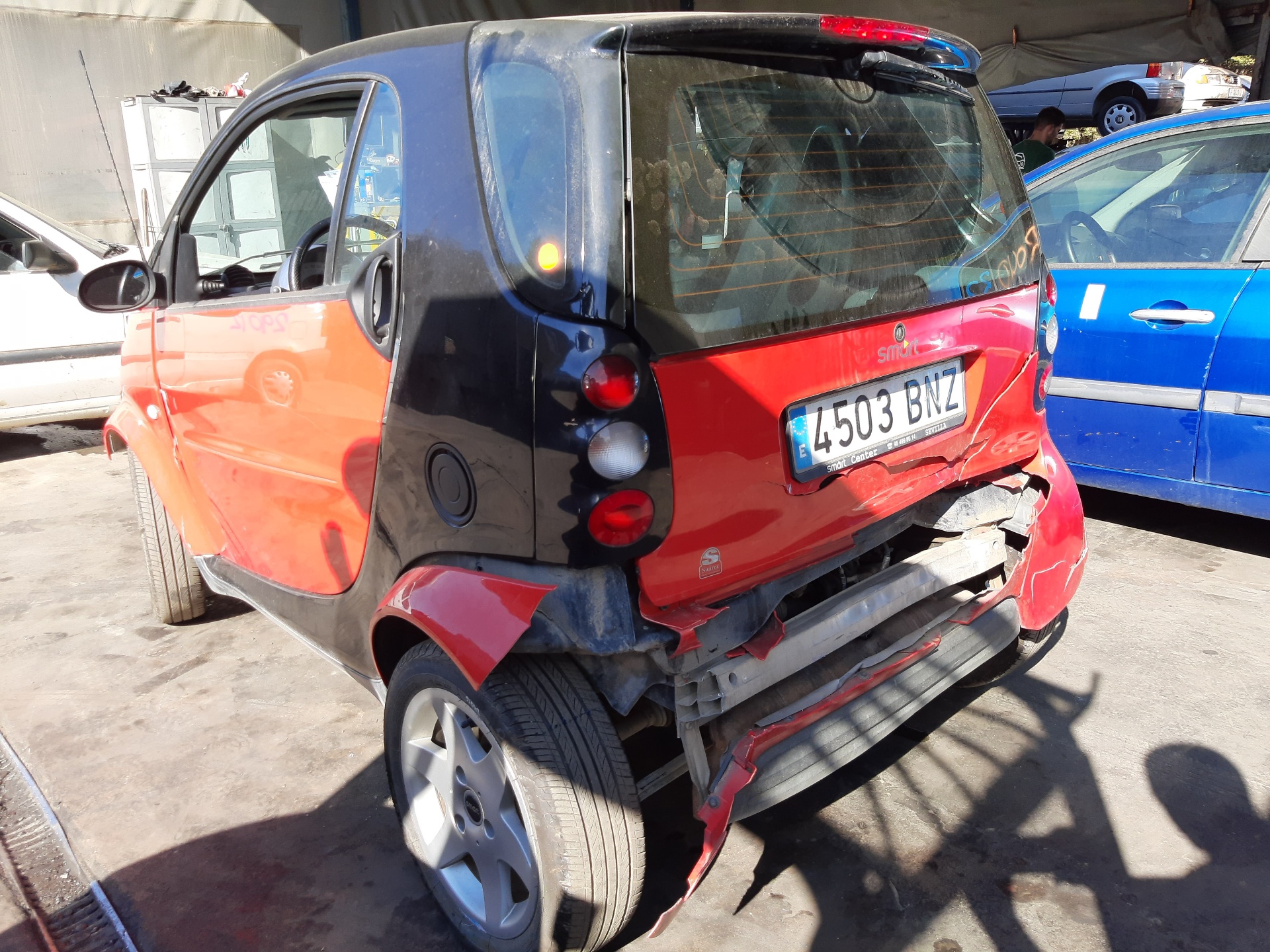 SMART Fortwo 1 generation (1998-2007) Bagāžas nodalījuma loga tīrītāja motorīts 0000614V013000000 22460167