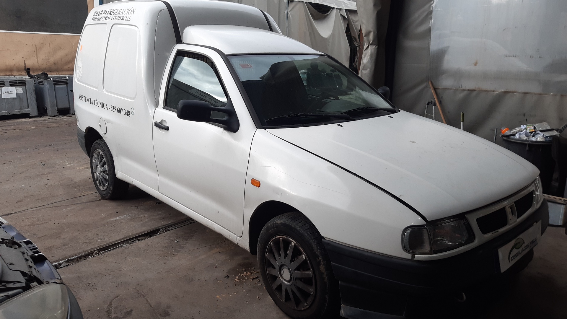 SEAT Inca 1 generation (1995-2000) Priekinis dešinys saugos diržas 6K4857706AFKZ 18767968