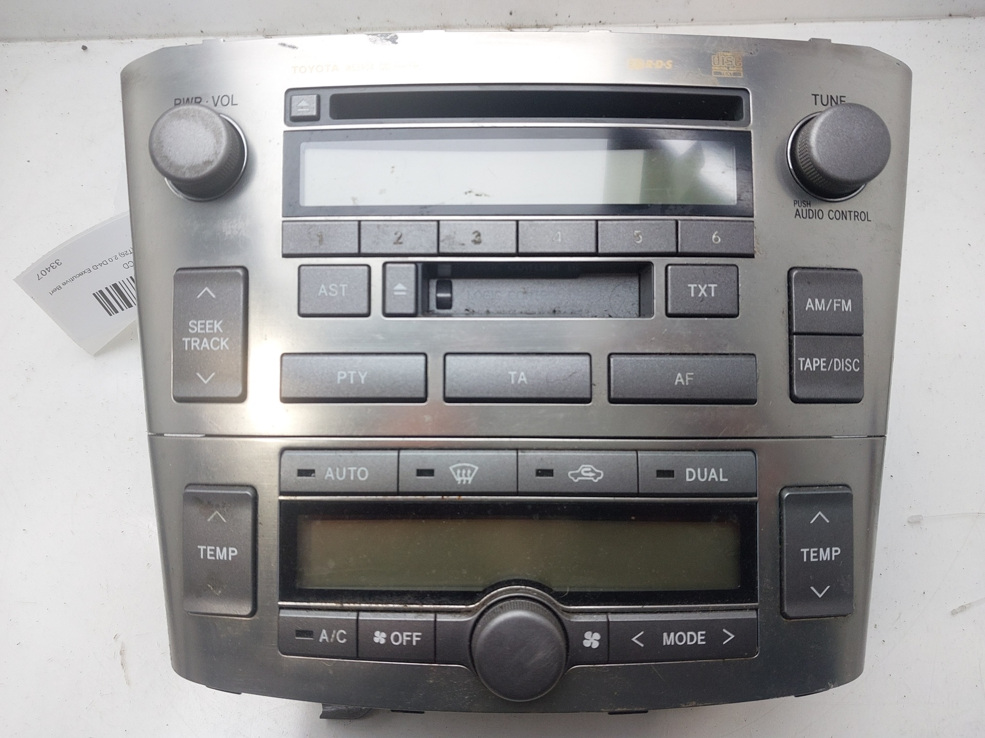 TOYOTA Avensis 2 generation (2002-2009) Music Player Without GPS 8612005081 24148896