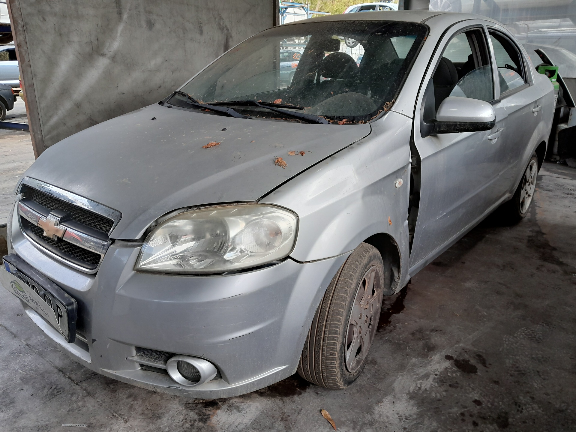 CHEVROLET Aveo T200 (2003-2012) Bal első ajtó ablakemelője 96652141 22454932