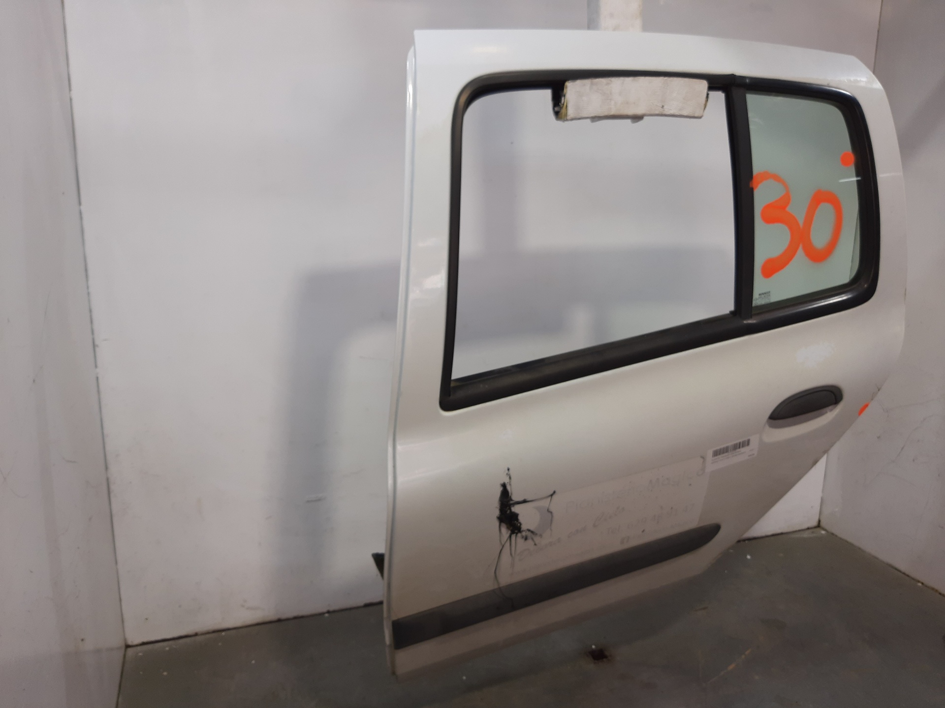 RENAULT Clio 3 generation (2005-2012) Rear Left Door 7751472475 24074215