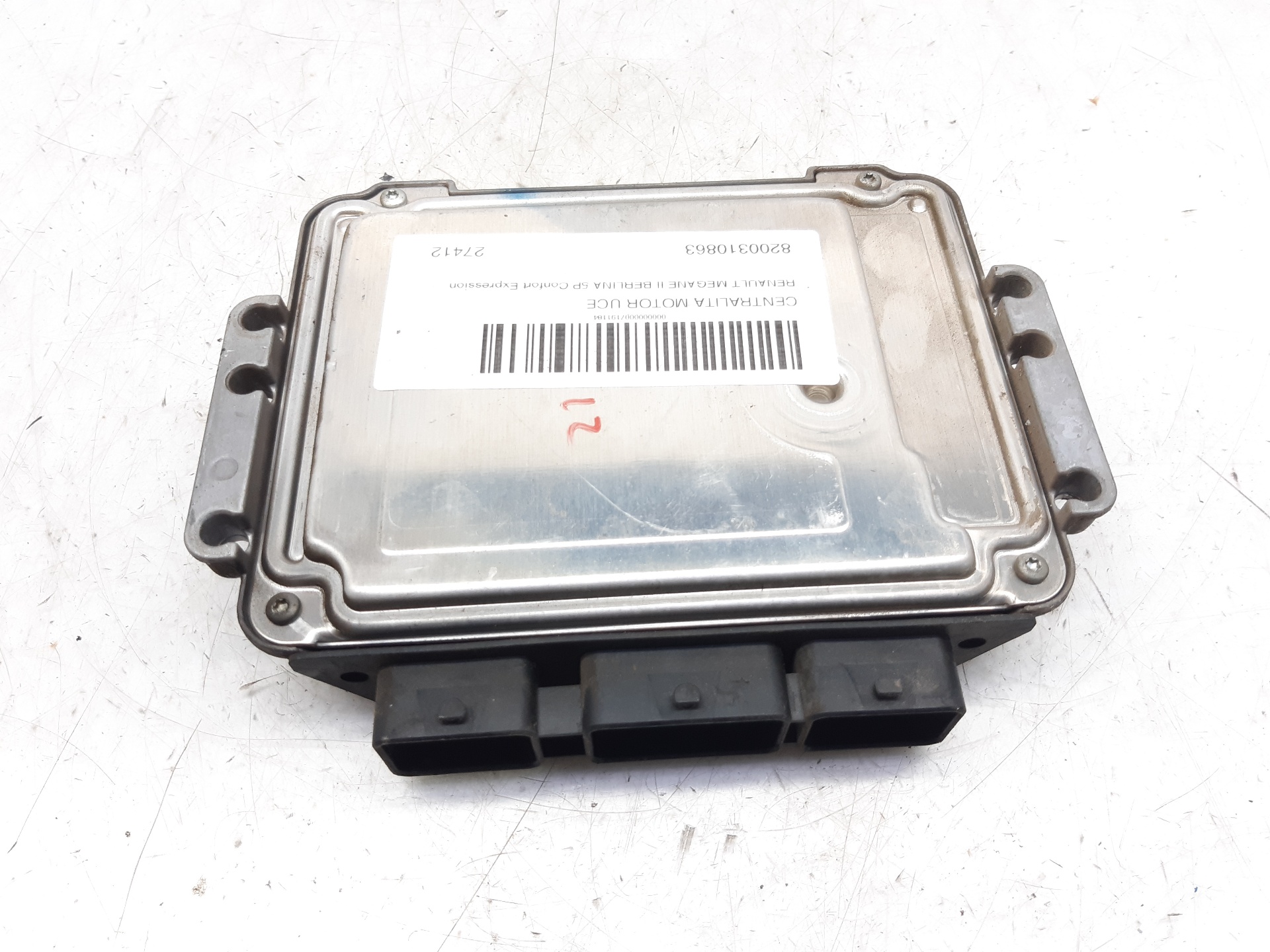 RENAULT Megane 2 generation (2002-2012) Engine Control Unit ECU 8200310863 22304933