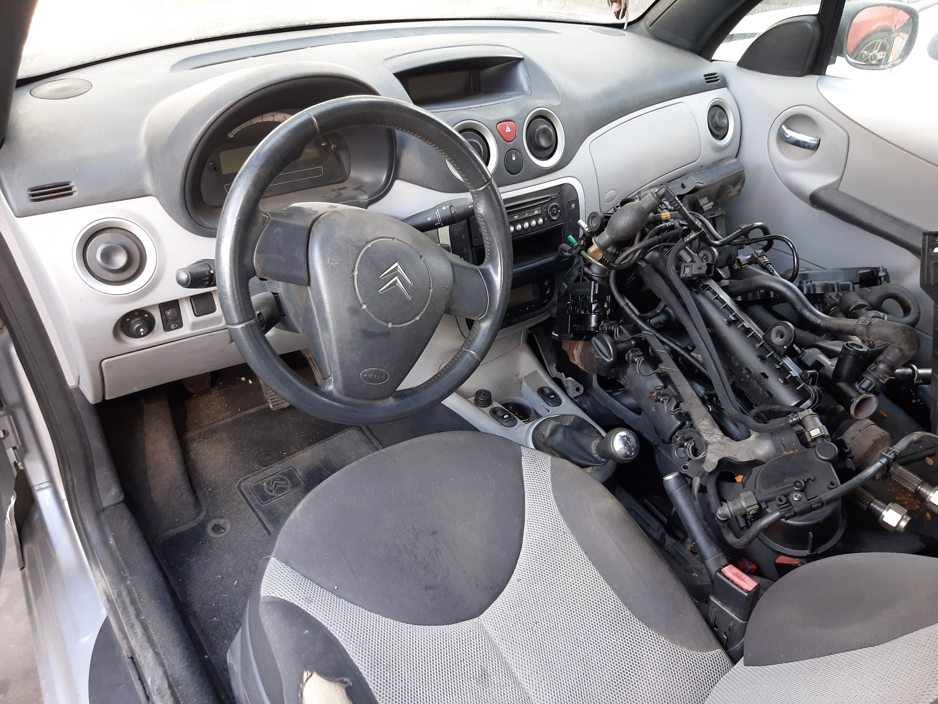 CITROËN C3 1 generation (2002-2010) Priekšējā labā riteņa rumbas vārpsta/stupica 1607557580 22463210