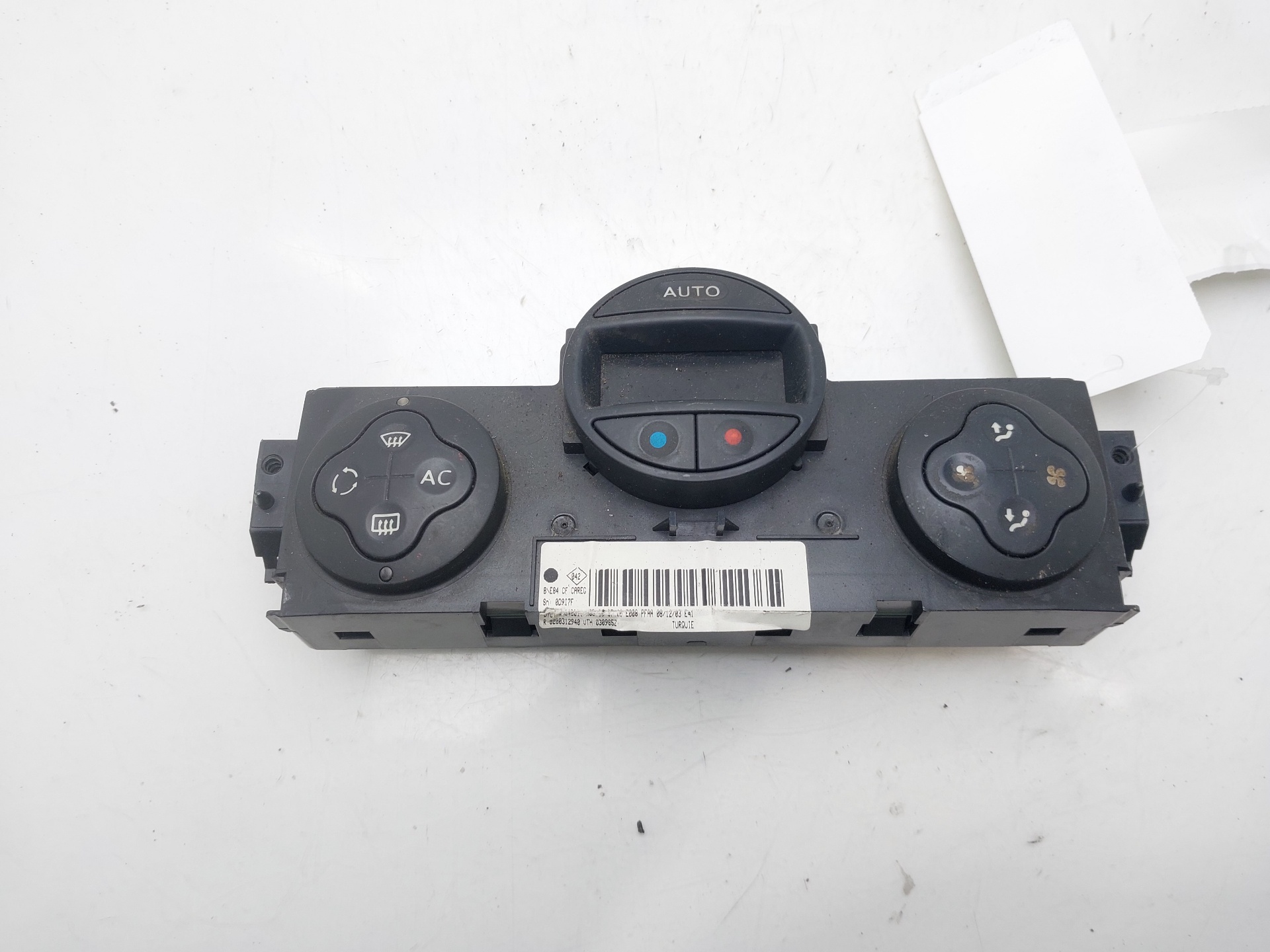 RENAULT Megane 2 generation (2002-2012) Climate  Control Unit 8200312940 24143382