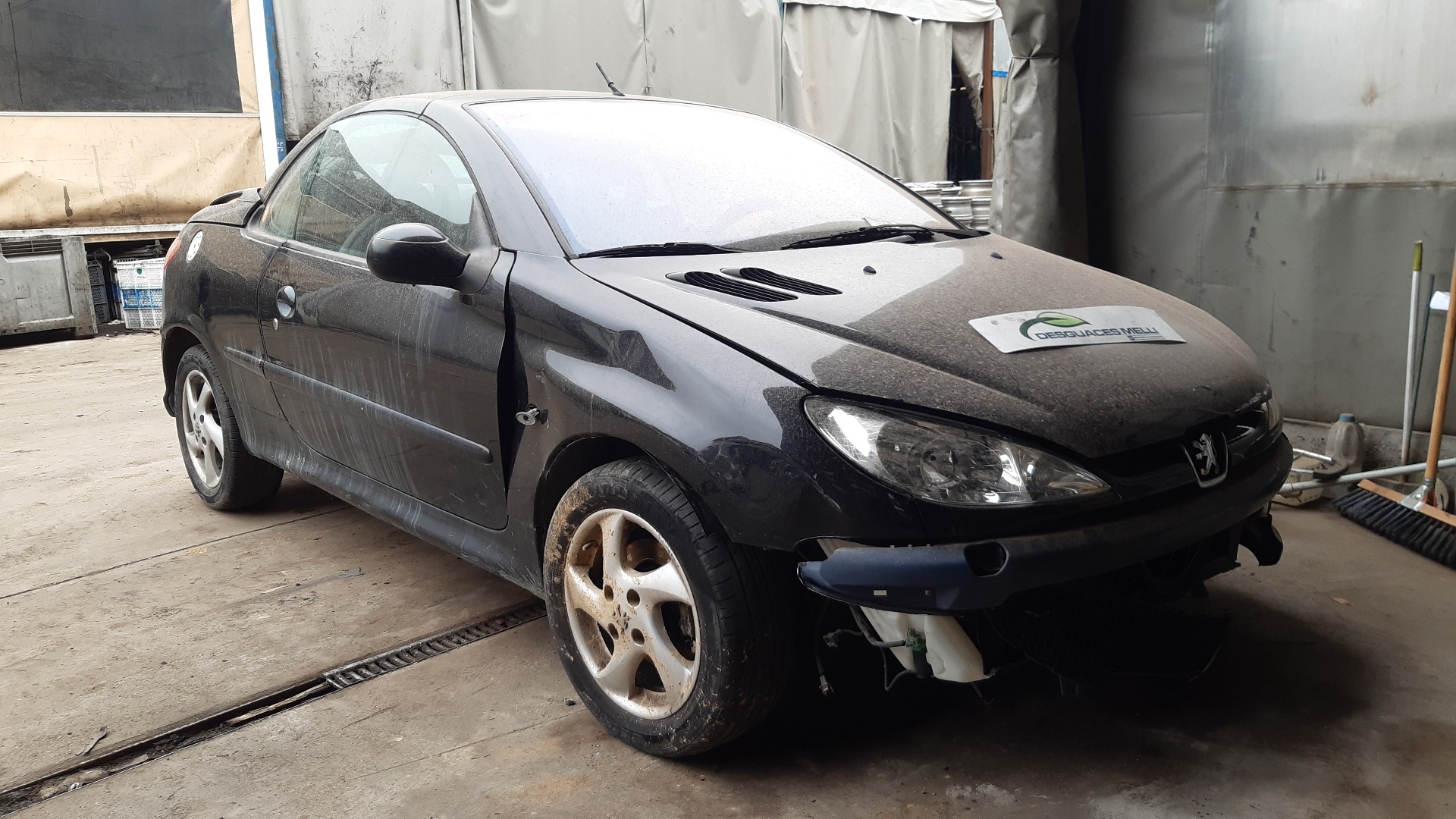 PEUGEOT 206 1 generation (1998-2009) Radiátorrács 9648292477 26293656