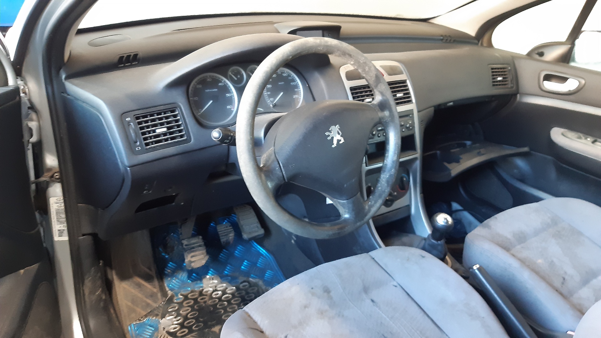 PEUGEOT 307 1 generation (2001-2008) Variklio kompiuteris 9650221480 18739835