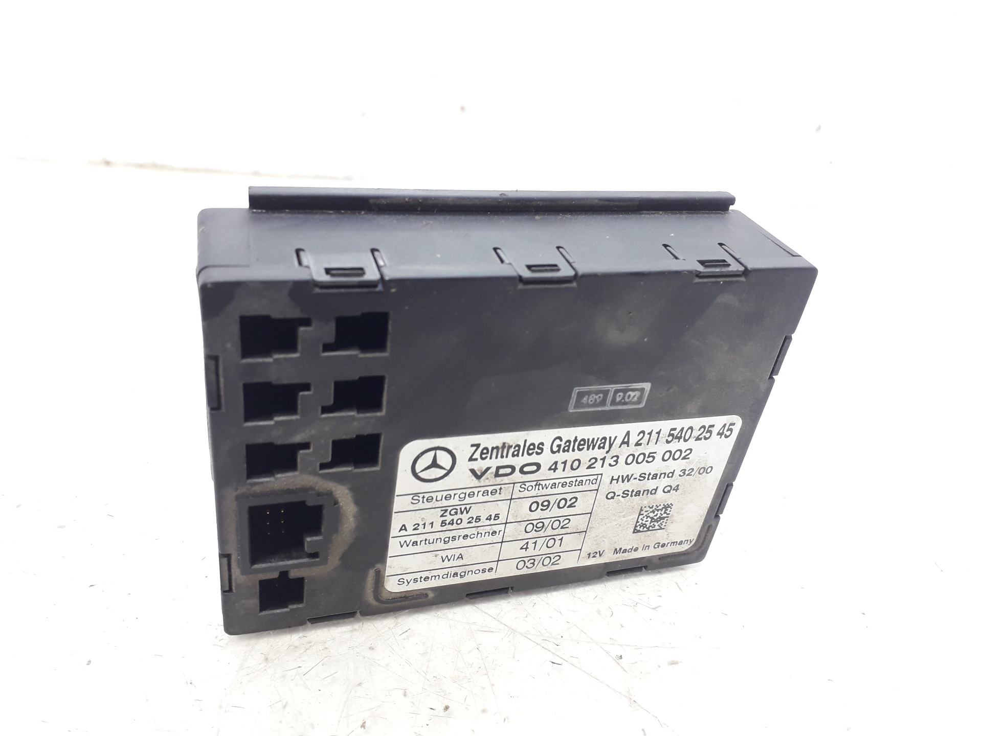 MAZDA E-Class W211/S211 (2002-2009) Other Control Units A2115402545 22286634