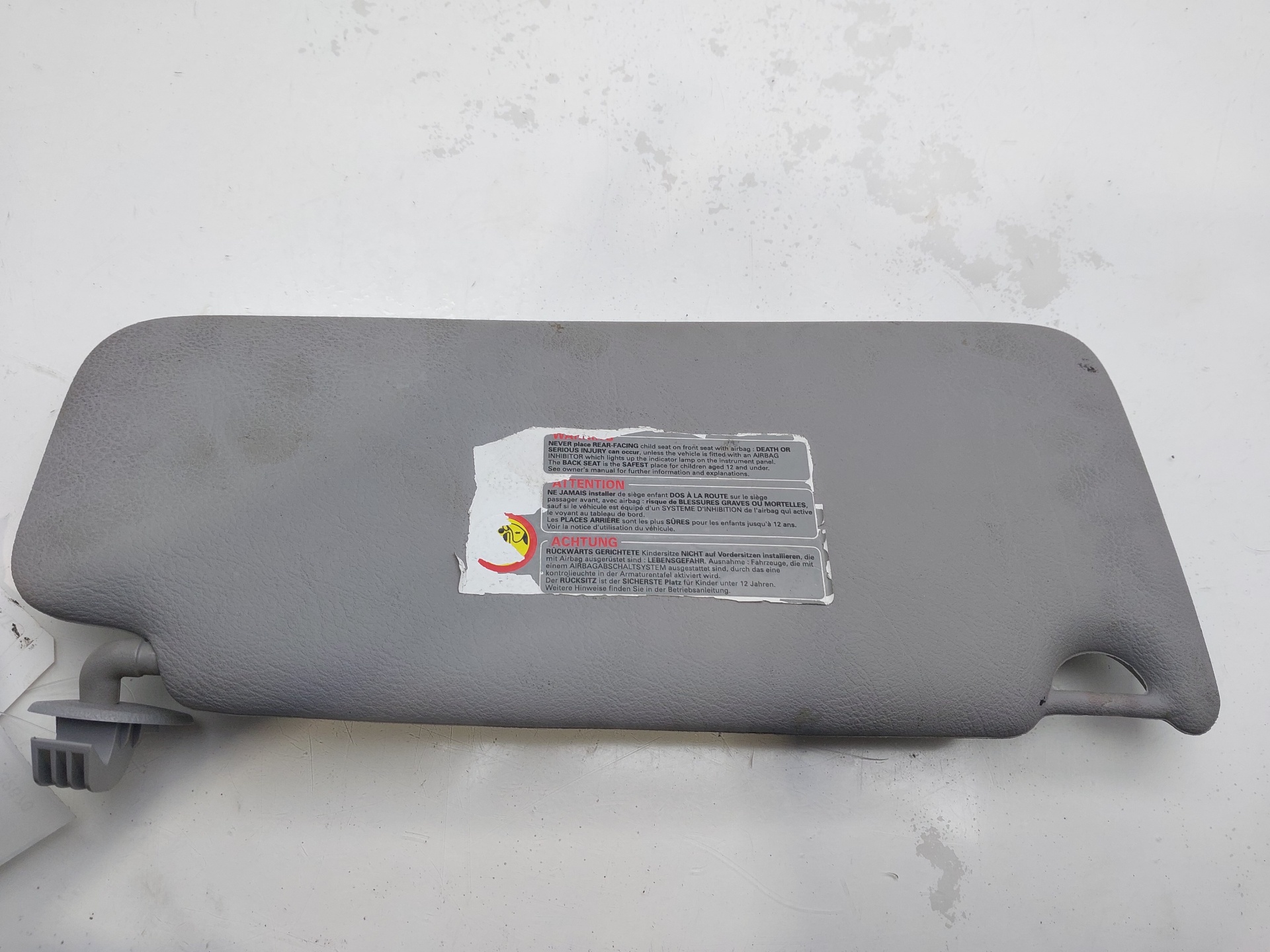 VAUXHALL Clio 2 generation (1998-2013) Left Side Sun Visor 7700849117 21630613