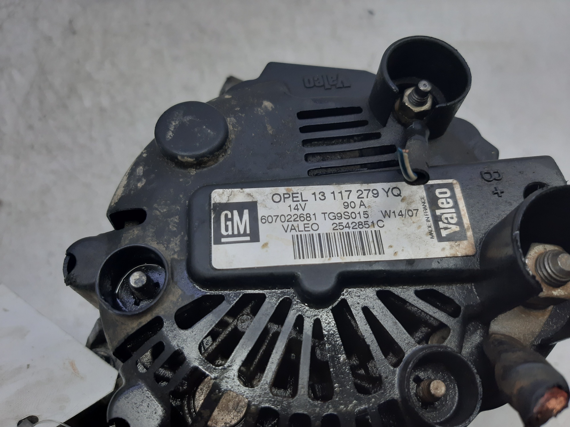 OPEL Combo C (2001-2011) Alternator TG9S015 22435025