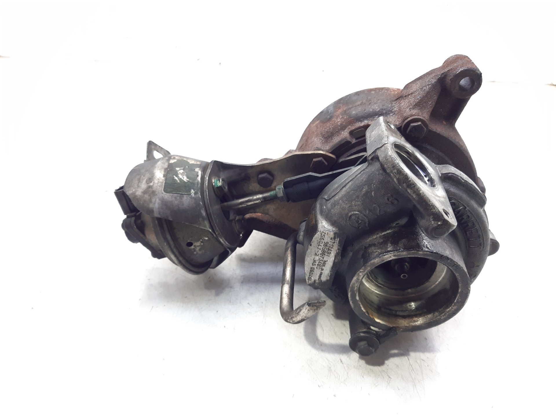 PEUGEOT 307 1 generation (2001-2008) Turbocharger 9658673480 18760495