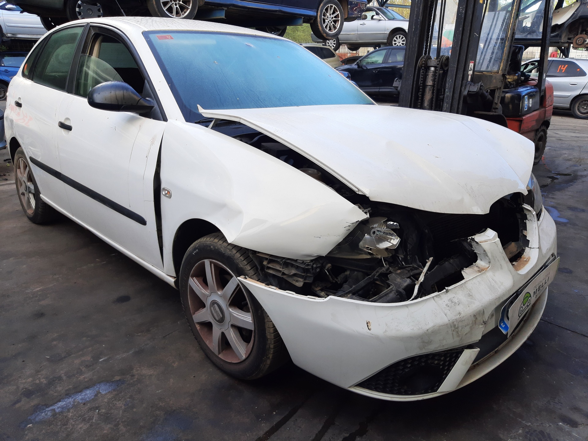 SEAT Ibiza 3 generation (2002-2008) Csomagtérajtó ablaktörlő karja 1U9955707B 25072765