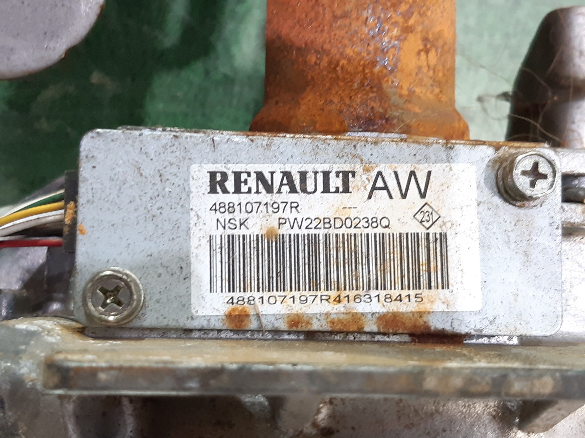 RENAULT Kadjar 1 generation (2015-2024) Рулевой механизм 488107197R 22019286