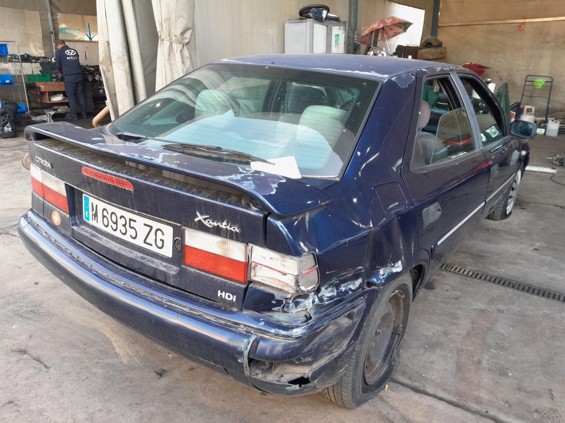 CITROËN Xantia X1 (1993-1998) Takaluukun lasinpyyhkijän moottori 7700429615 23013518