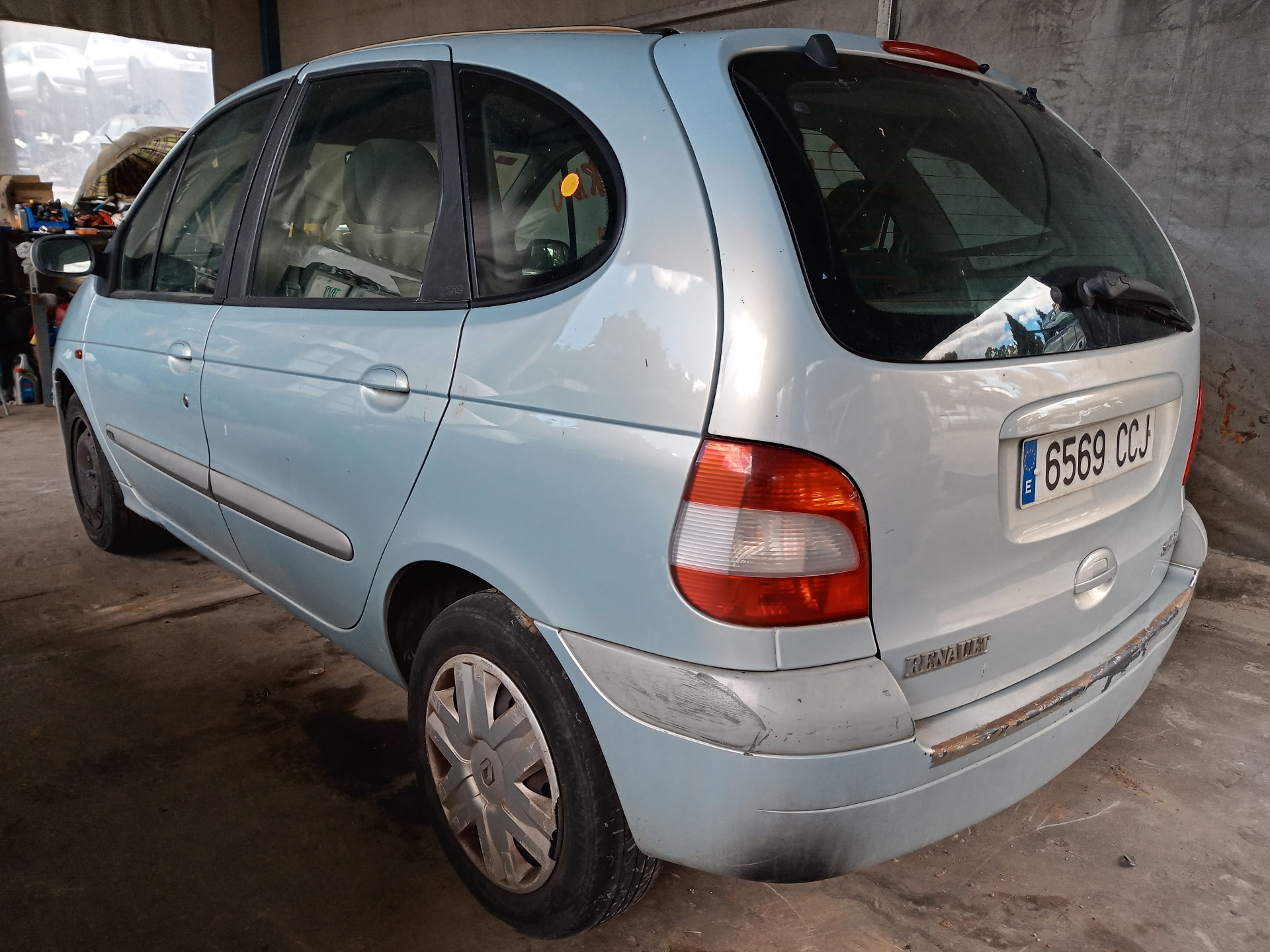 CITROËN Scenic 1 generation (1996-2003) Подрулевой переключатель 37001A 18702580