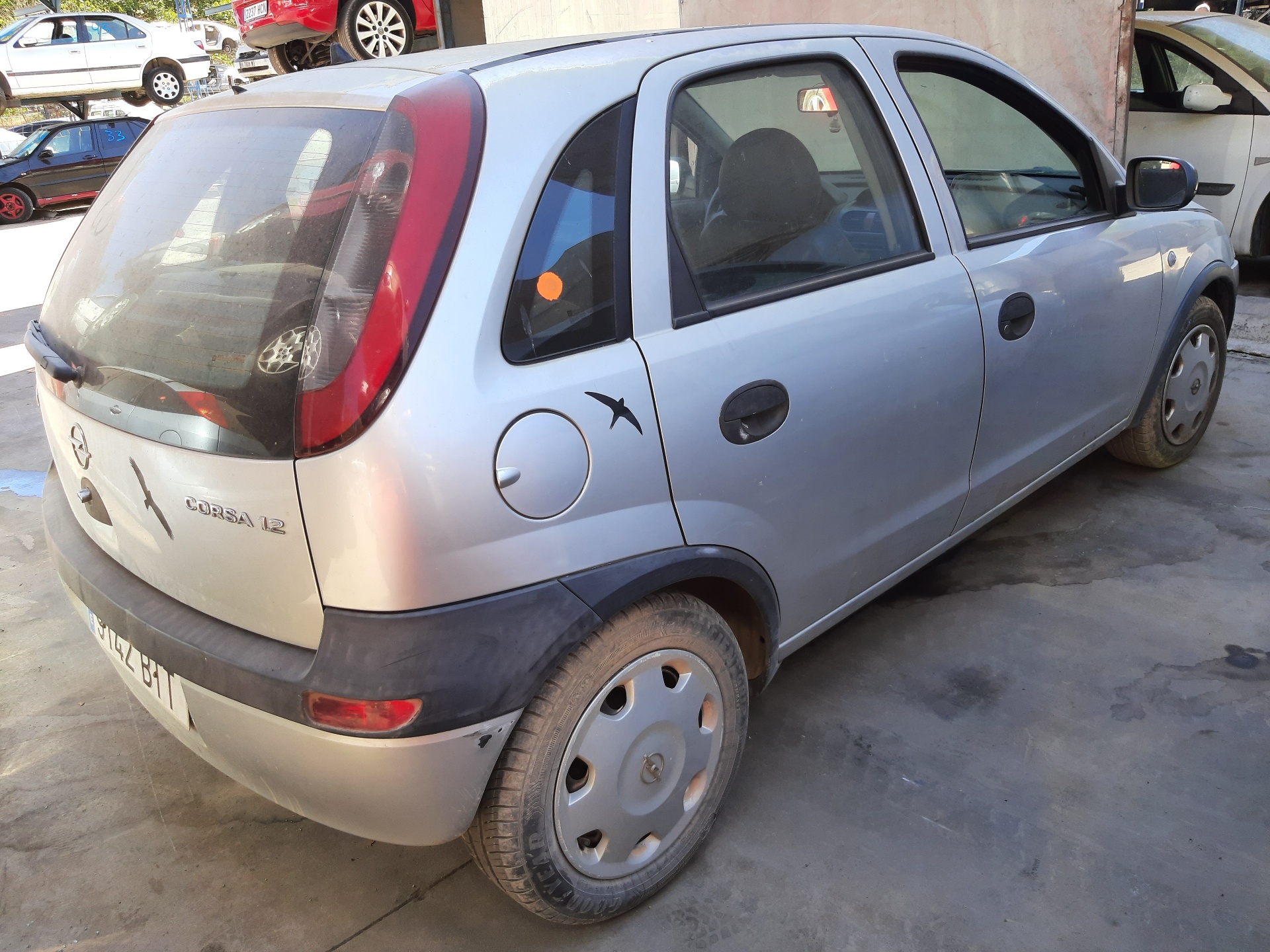 OPEL Corsa C (2000-2006) Крыло переднее левое 1101031 22446035