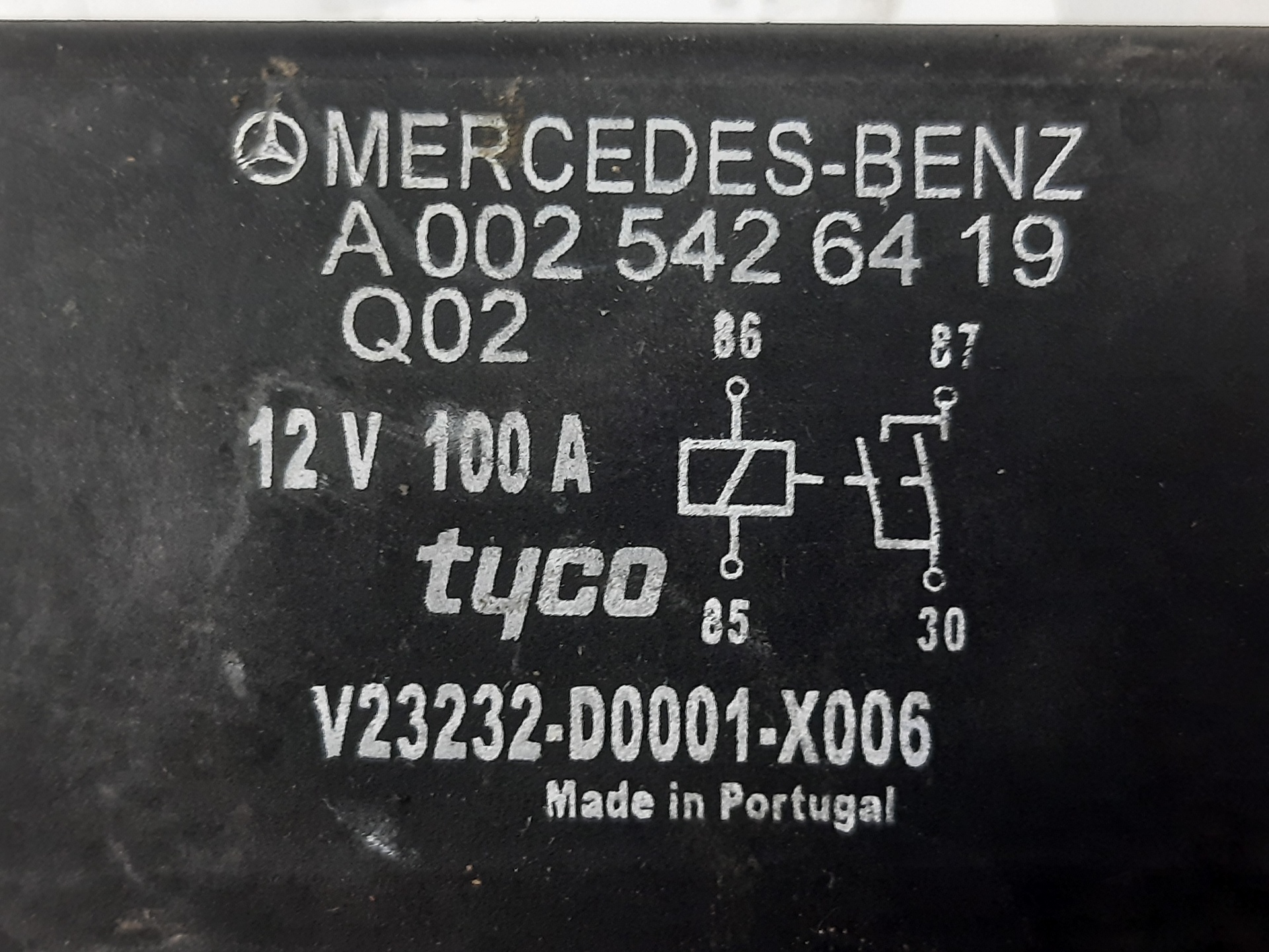 MERCEDES-BENZ E-Class W211/S211 (2002-2009) Relays A0025426419 23012859