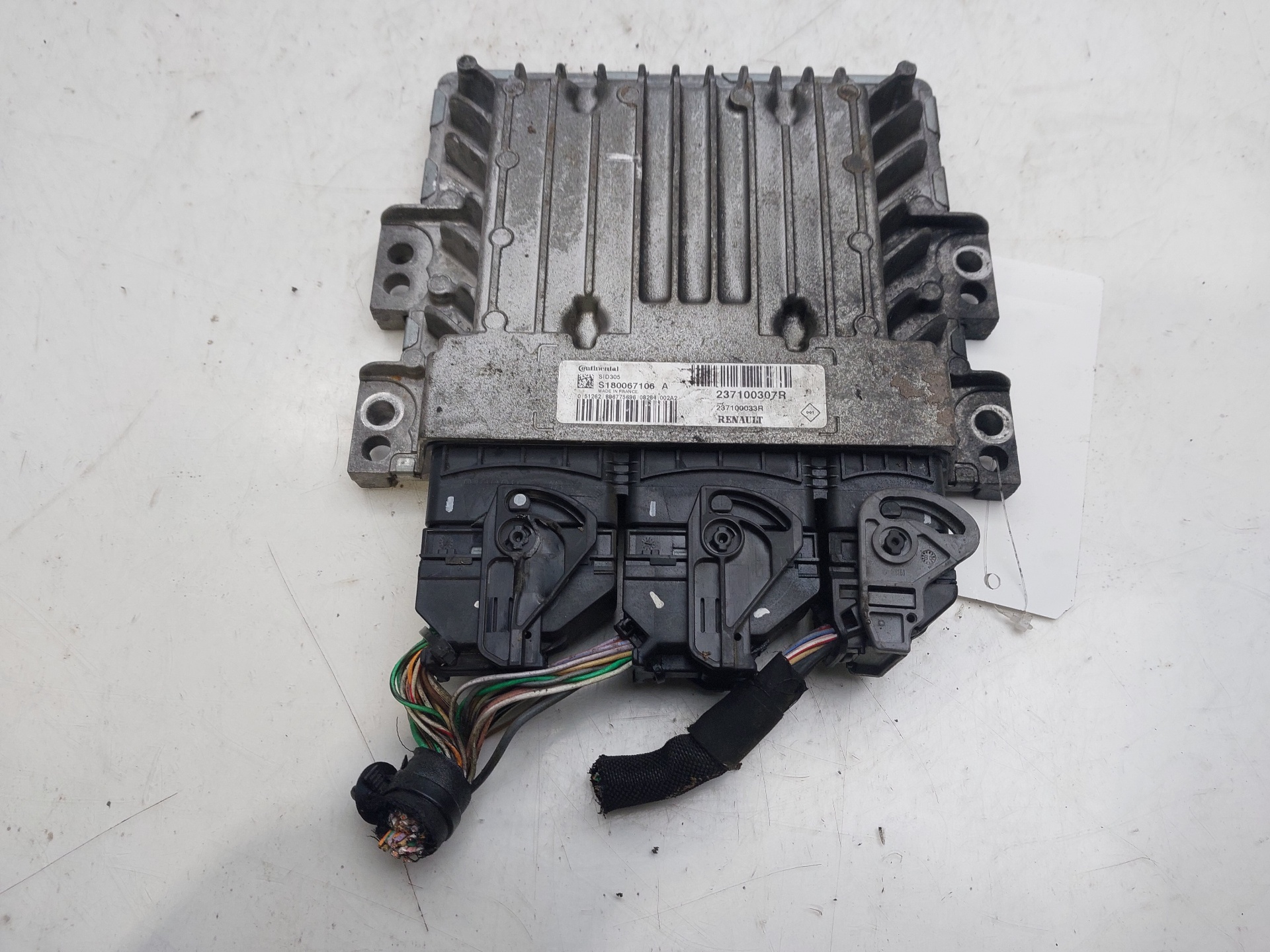 VAUXHALL Megane 3 generation (2008-2020) Engine Control Unit ECU 237100307R 23241005