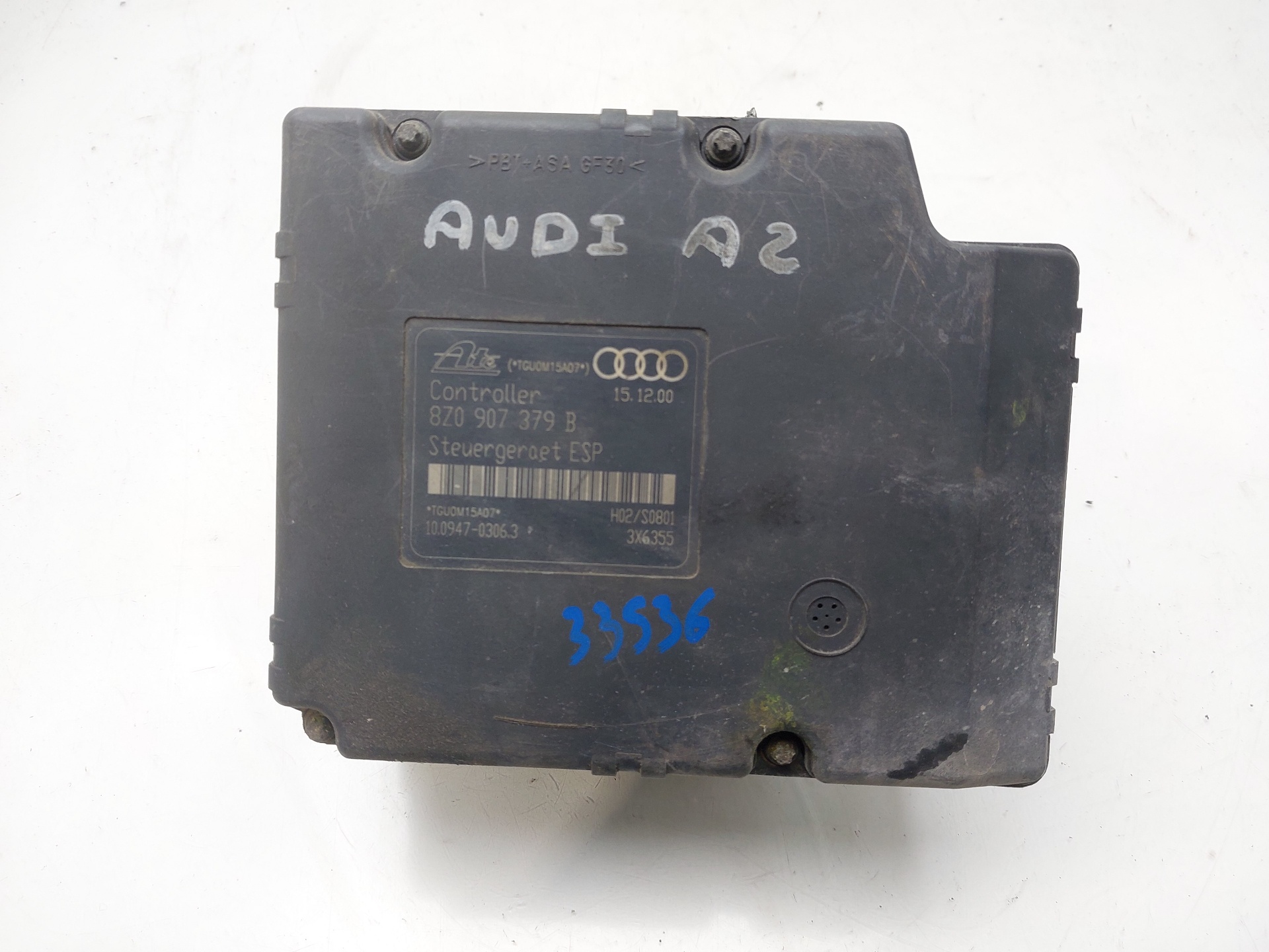 AUDI A2 8Z (1999-2005) ABS Pump 8Z0907379B 22918270