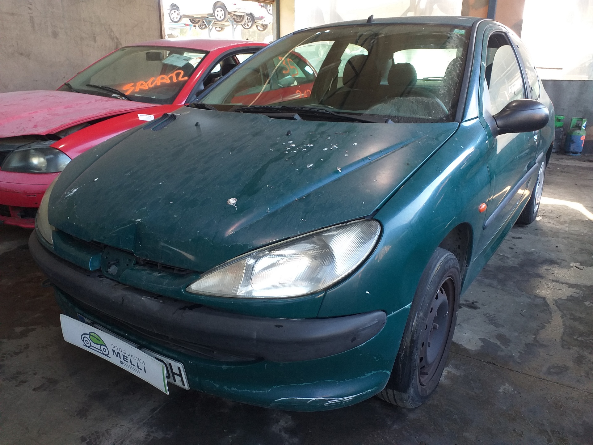 PEUGEOT 206 1 generation (1998-2009) Aizmugurējais buferis 7013L0 22029412