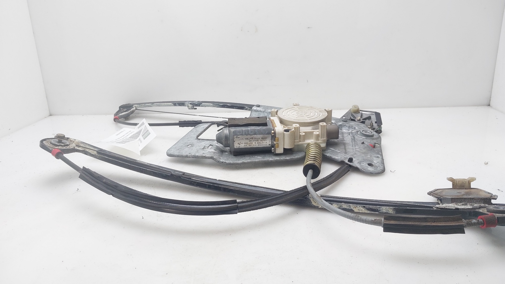 BMW 5 Series E39 (1995-2004) Forreste venstre dør vinduesregulator 51338252393 25653703